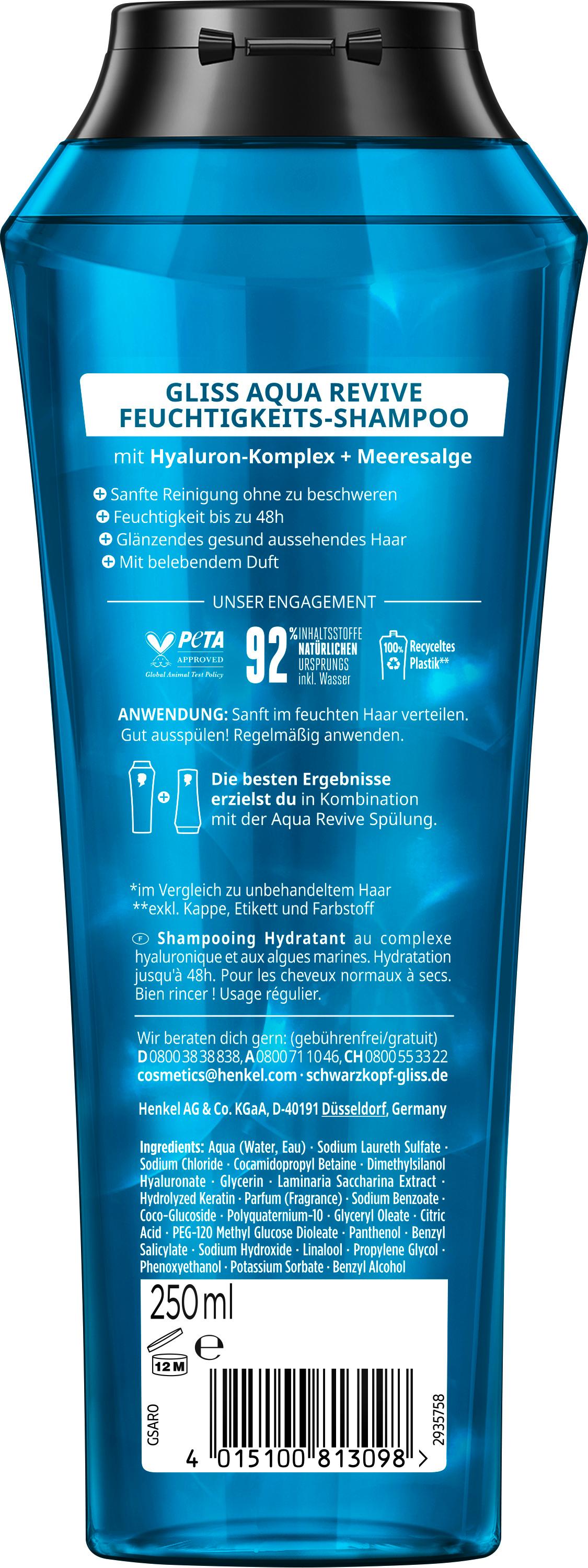 Produktbild GLISS Shampoo Aqua Revive 250 ml 2 von 11