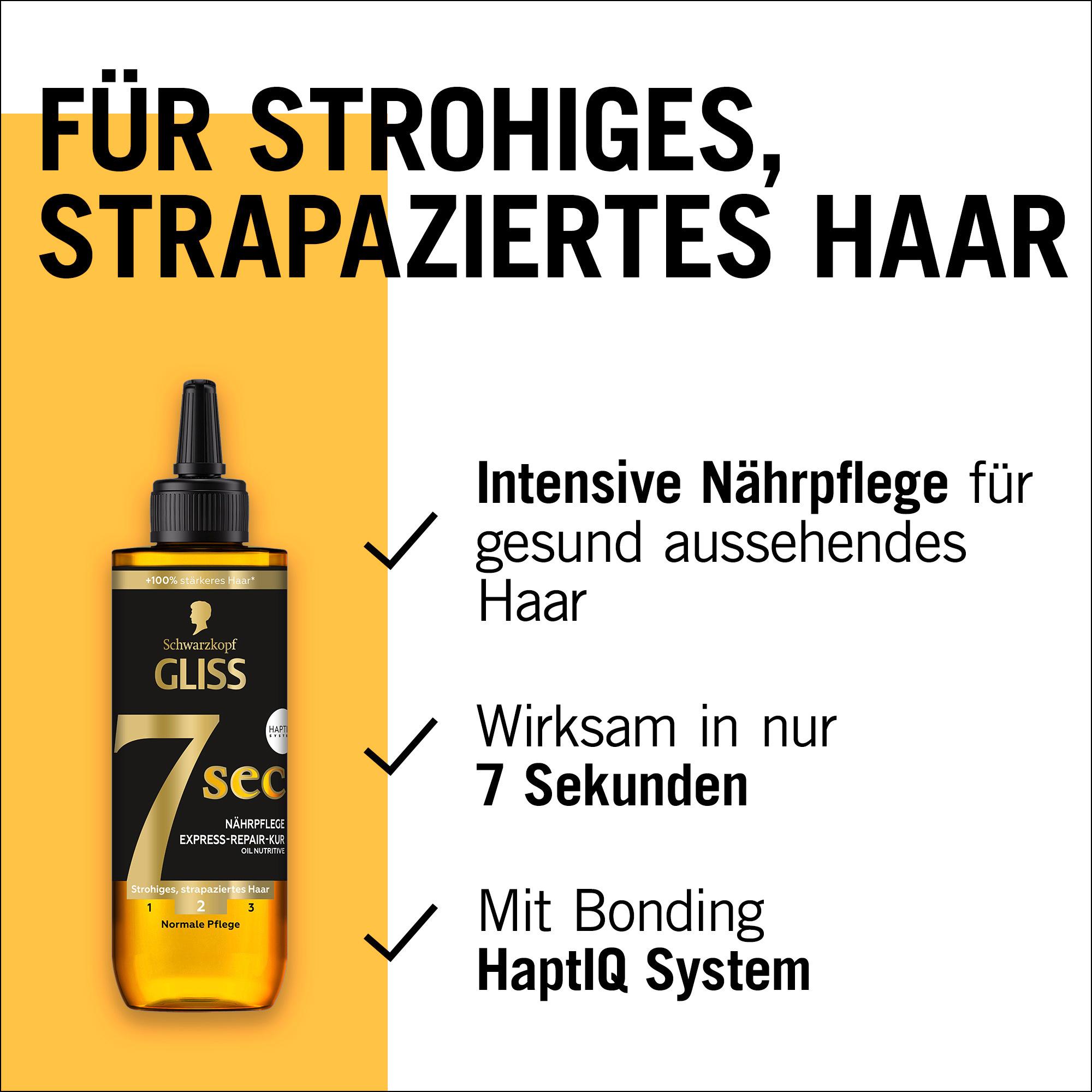 Produktbild GLISS KUR 7 Sekunden Express-Repair-Kur Oil Nutritive 200 ml 6 von 11