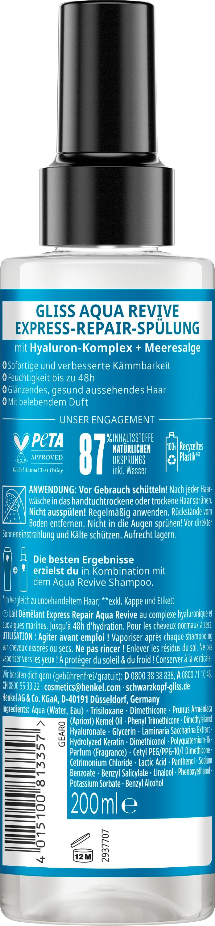 Produktbild GLISS Express-Repair-Spülung Aqua Revive 200 ml 2 von 10