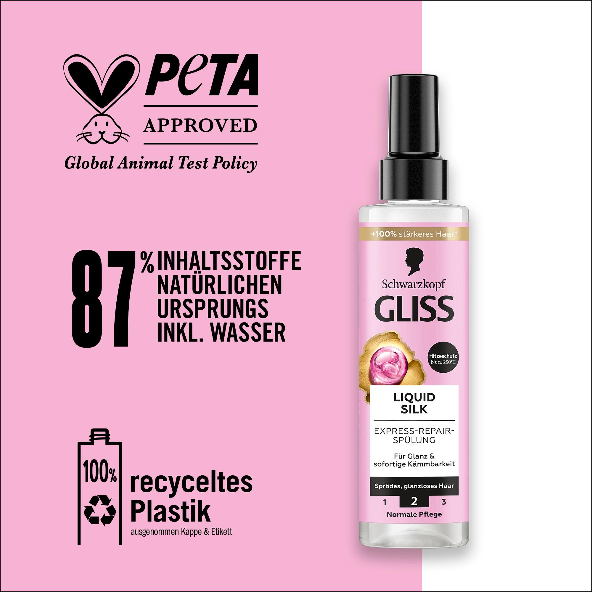 Produktbild GLISS Express-Repair-Spülung Liquid Silk 200 ml 9 von 10