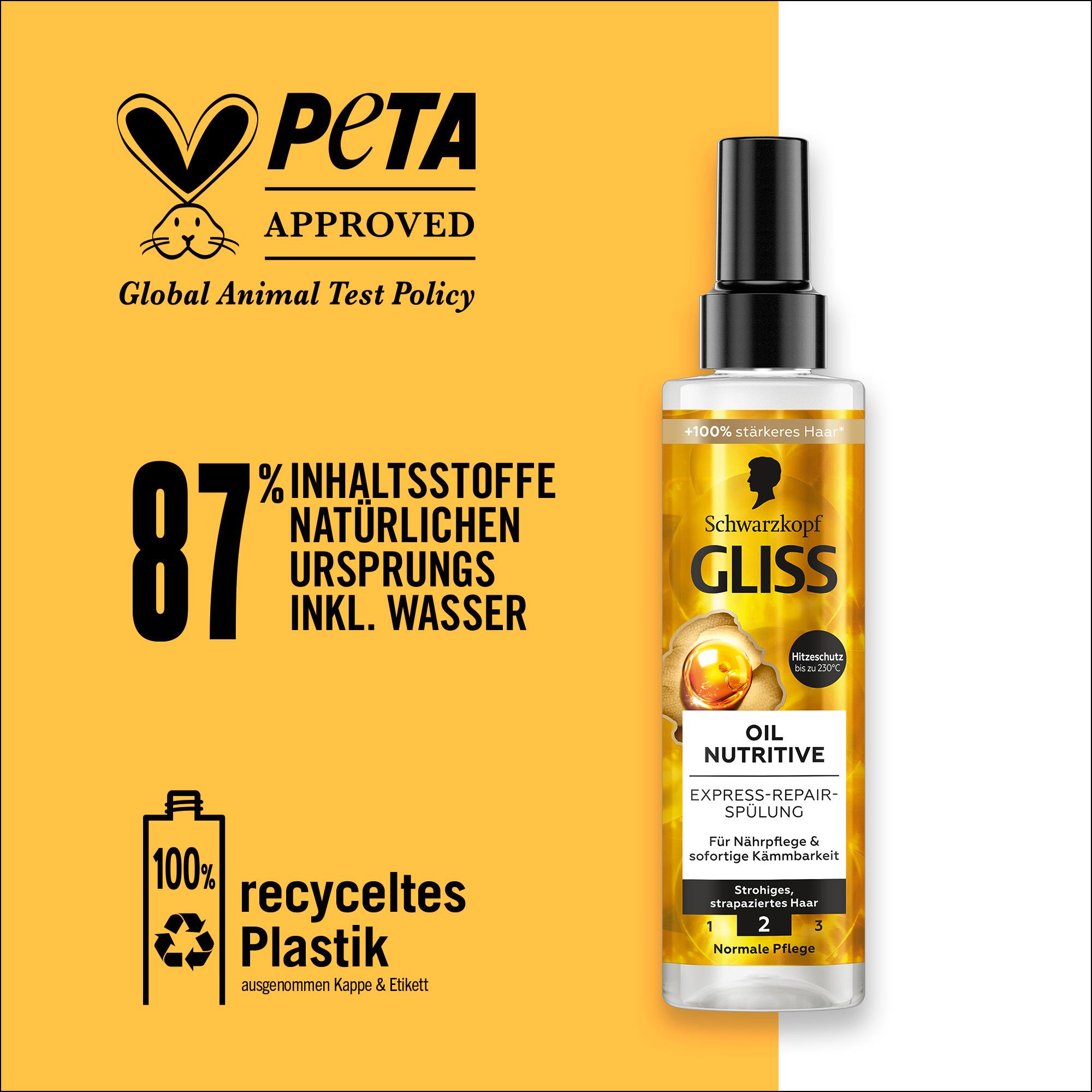 Produktbild GLISS Express-Repair-Spülung Oil Nutritive 200 ml 6 von 10
