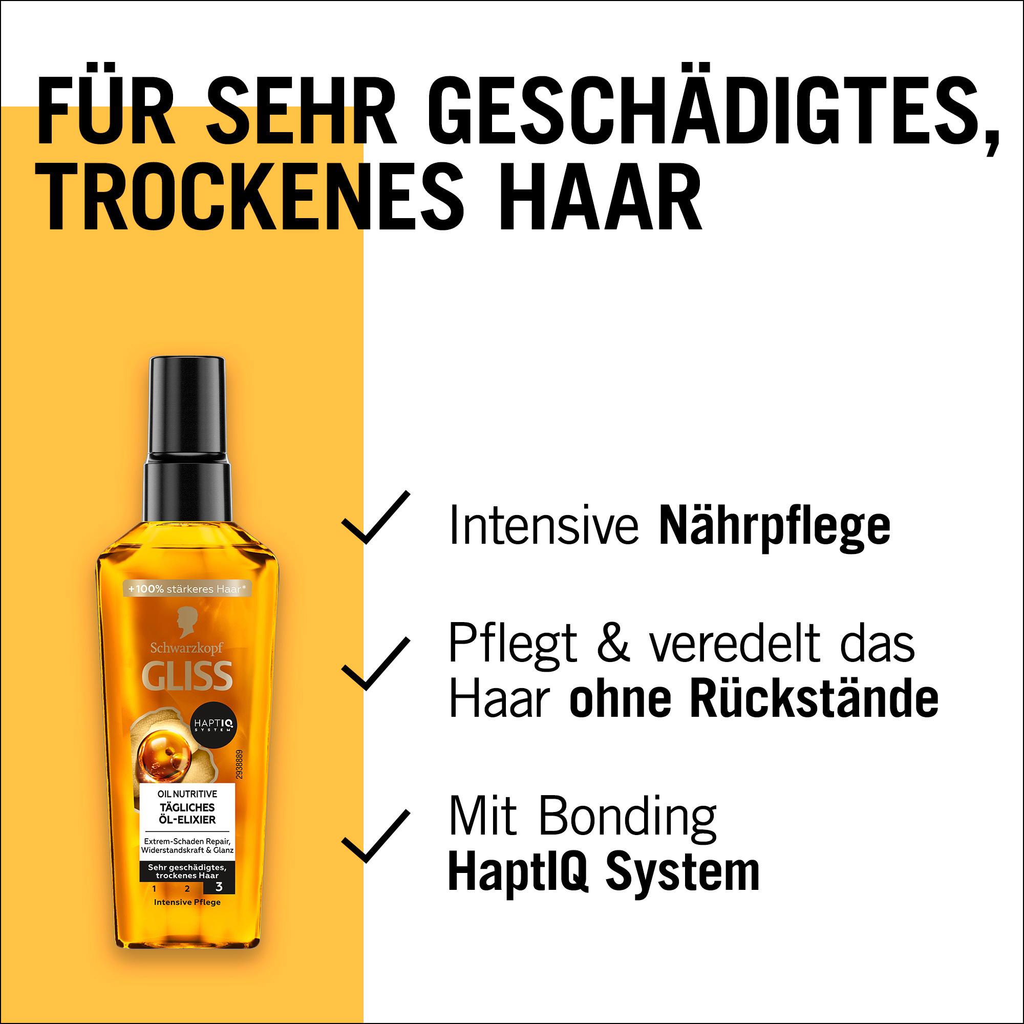 Produktbild Schwarzkopf Gliss Kur Tägliches Öl-Elixir 9 von 11
