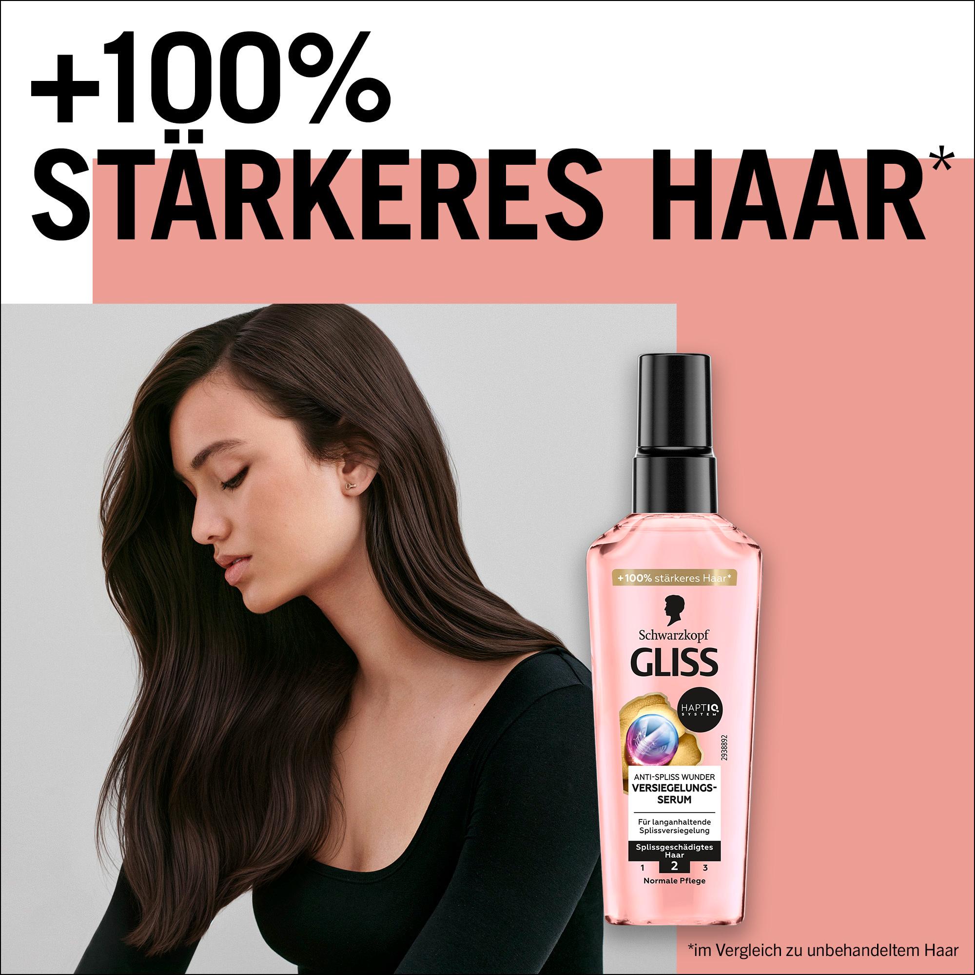 Produktbild SCHWARZKOPF GLISS KUR Anti-Spliss 2-in-1 Kur Anti-Spliss Wunder 75ml 8 von 10