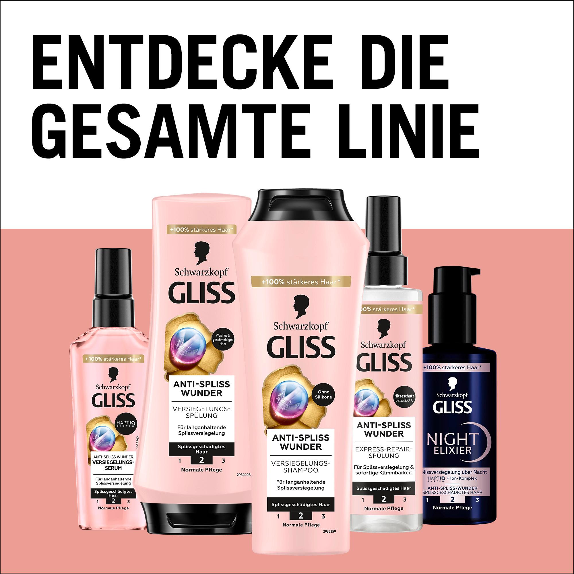Produktbild SCHWARZKOPF GLISS KUR Anti-Spliss 2-in-1 Kur Anti-Spliss Wunder 75ml 7 von 10