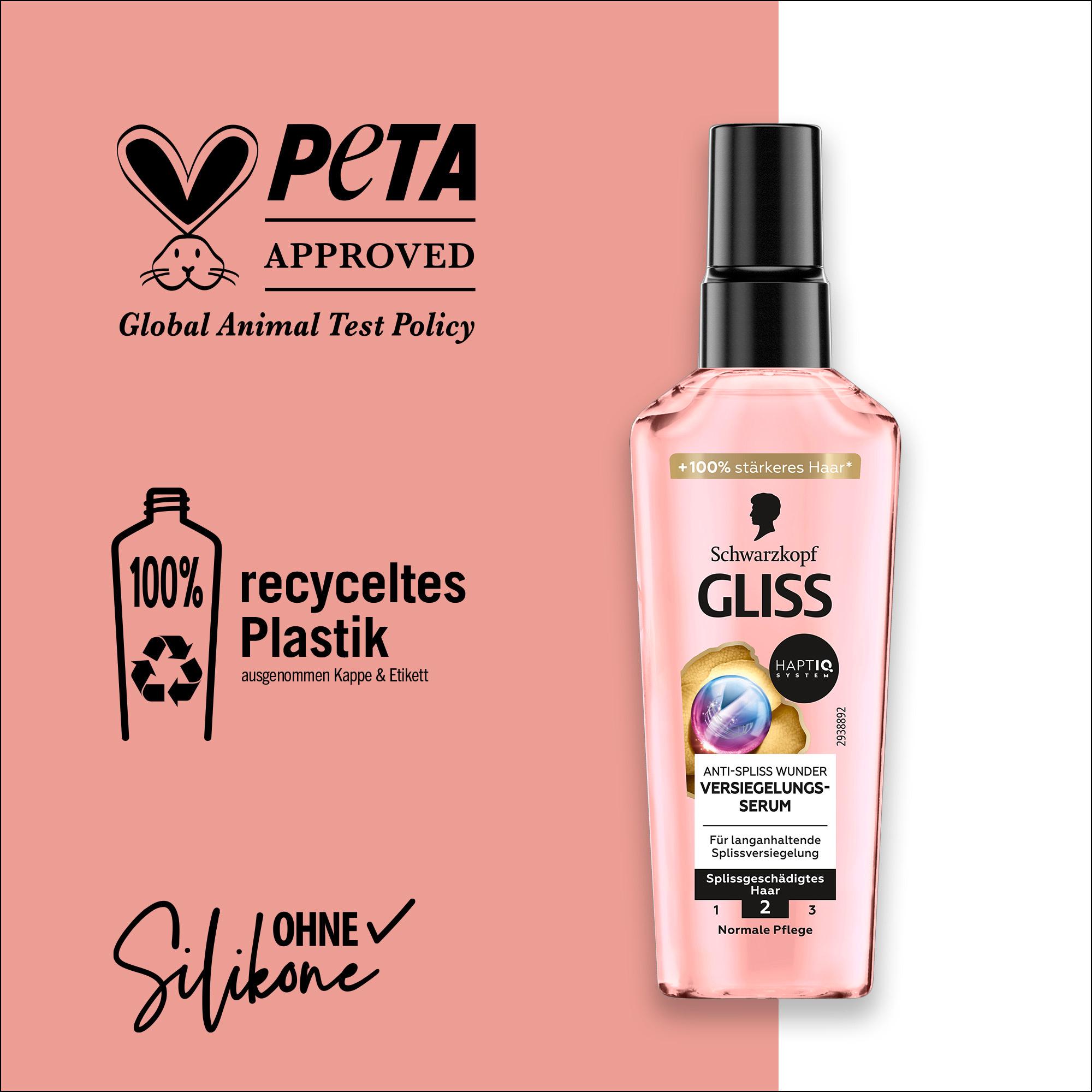 Produktbild SCHWARZKOPF GLISS KUR Anti-Spliss 2-in-1 Kur Anti-Spliss Wunder 75ml 10 von 10