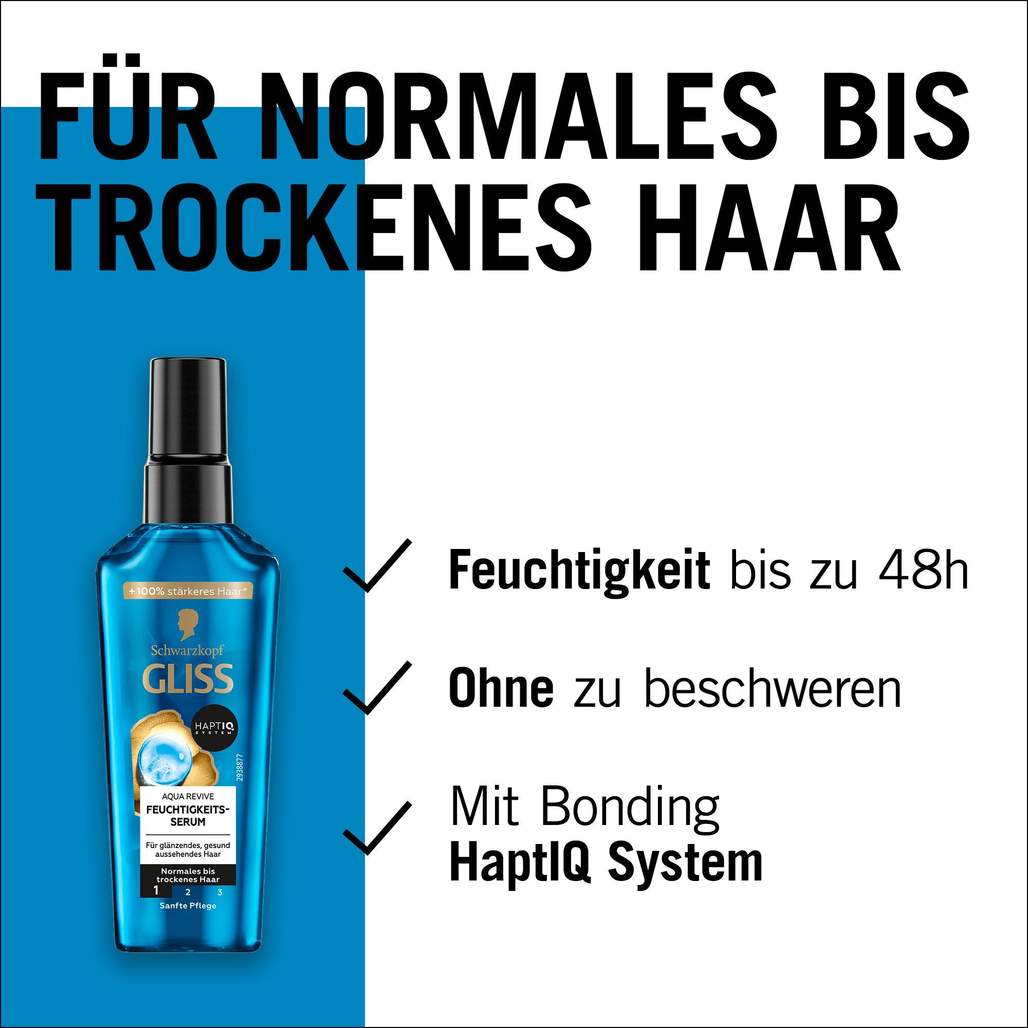Produktbild GLISS KUR Aqua Revive Feuchtigkeitsserum 75ml 3 von 11
