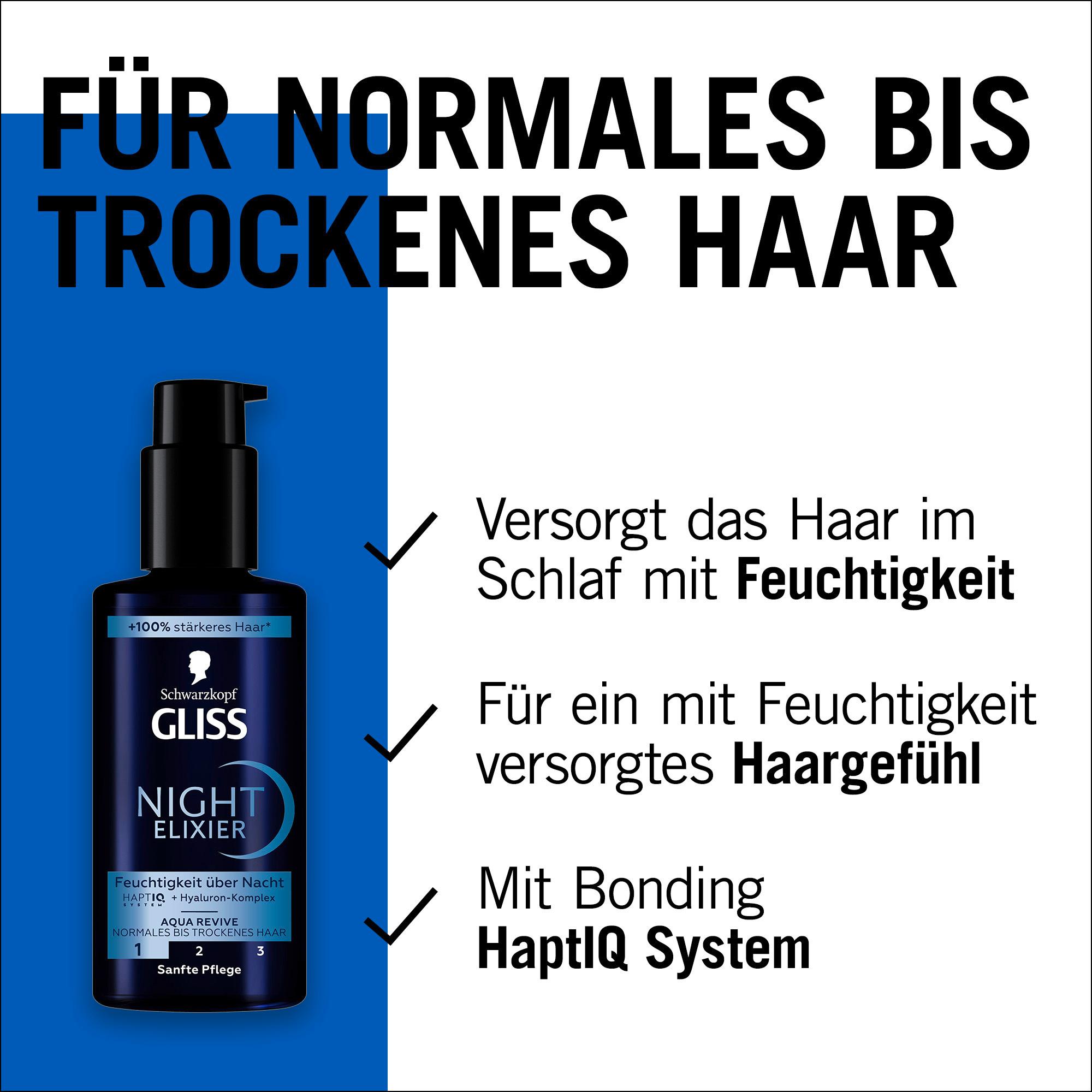 Produktbild GLISS Night Elixier Aqua Revive 100 ml 9 von 11