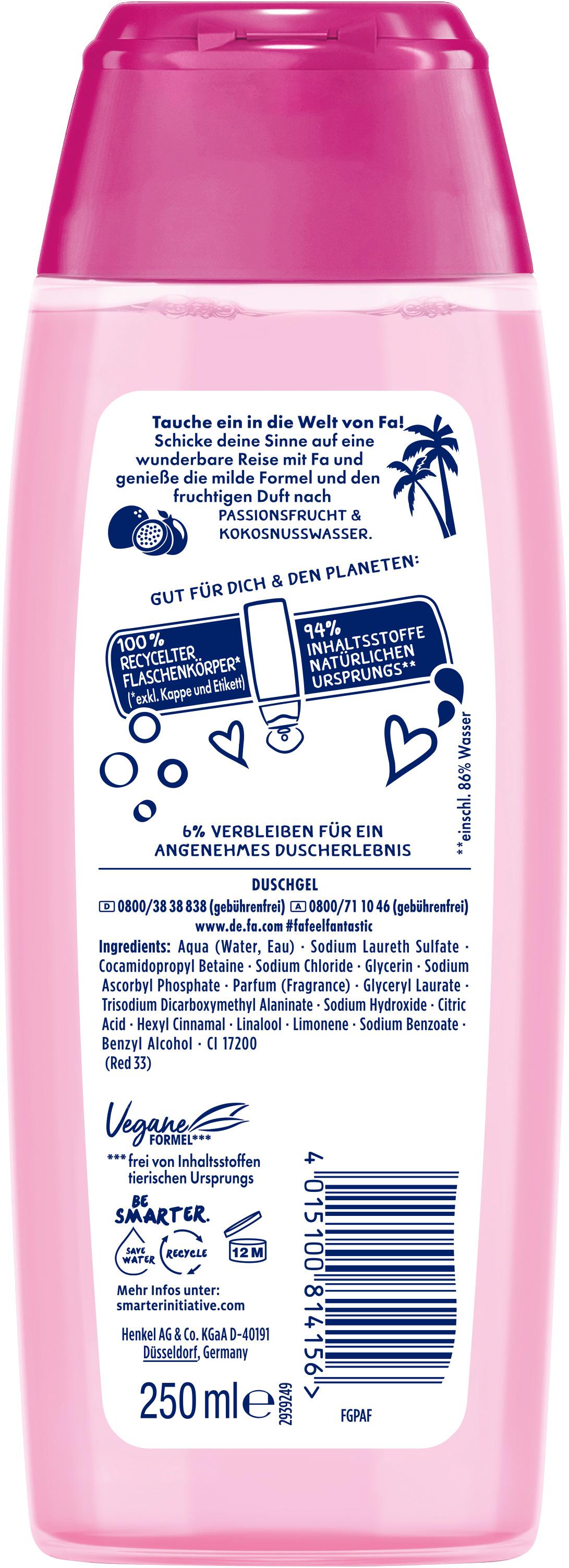 Produktbild Fa Passionfruit Feel Refresehed Duschgel 2 von 3