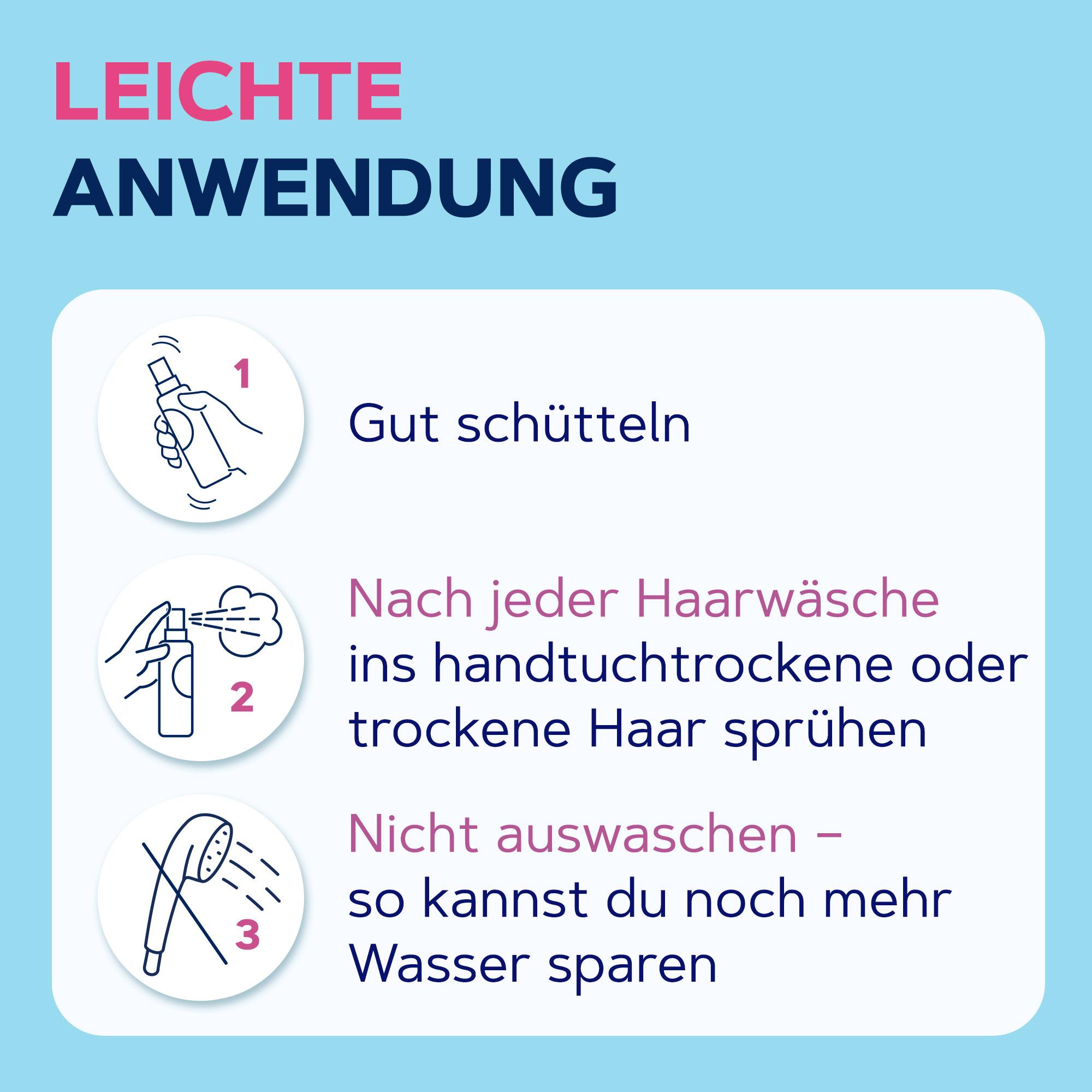 Produktbild schauma Sprüh-Spülung Feuchtigkeit&Glanz 5 von 9