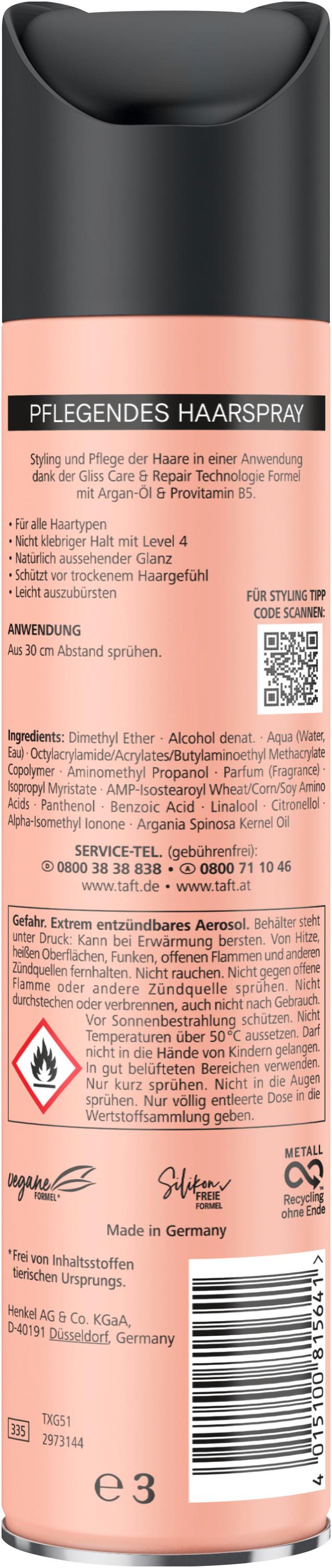 Produktbild taft x GLISS pflegendes Haarspray 2 von 3