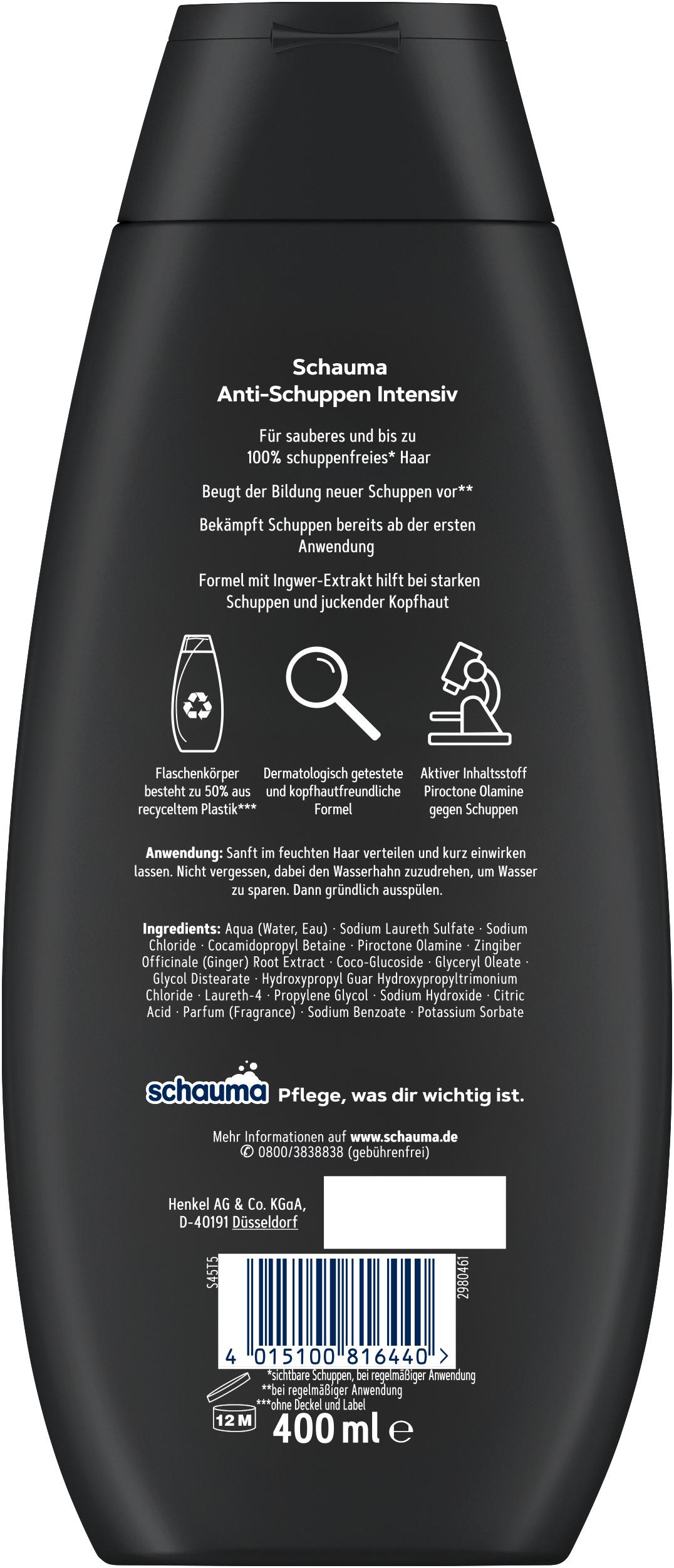 Produktbild Schauma Shampoo Xtra Anti-Schuppen Intensiv 2 von 3