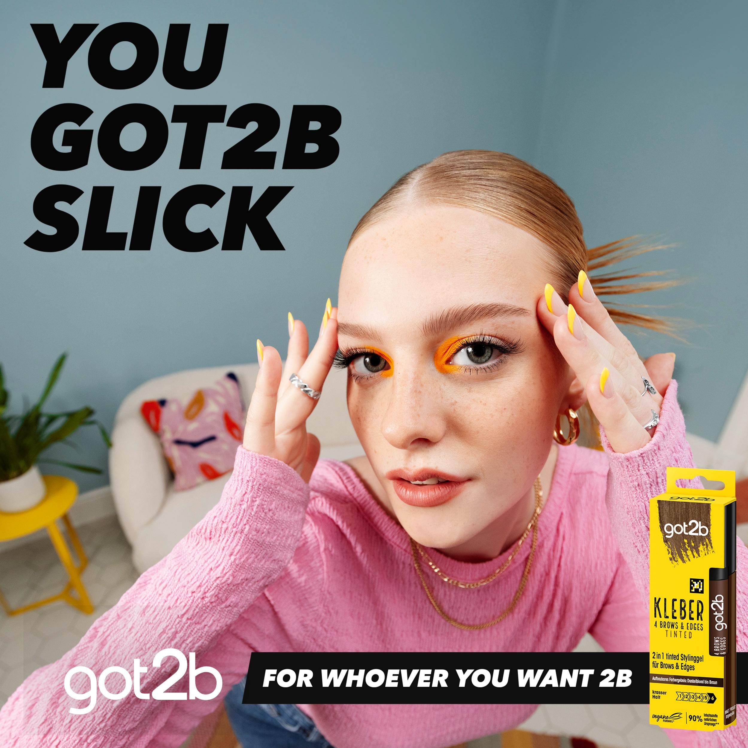Produktbild GOT2B 2in1 Stylinggel Kleber 4 Brows & Edges Tinted 4 von 10