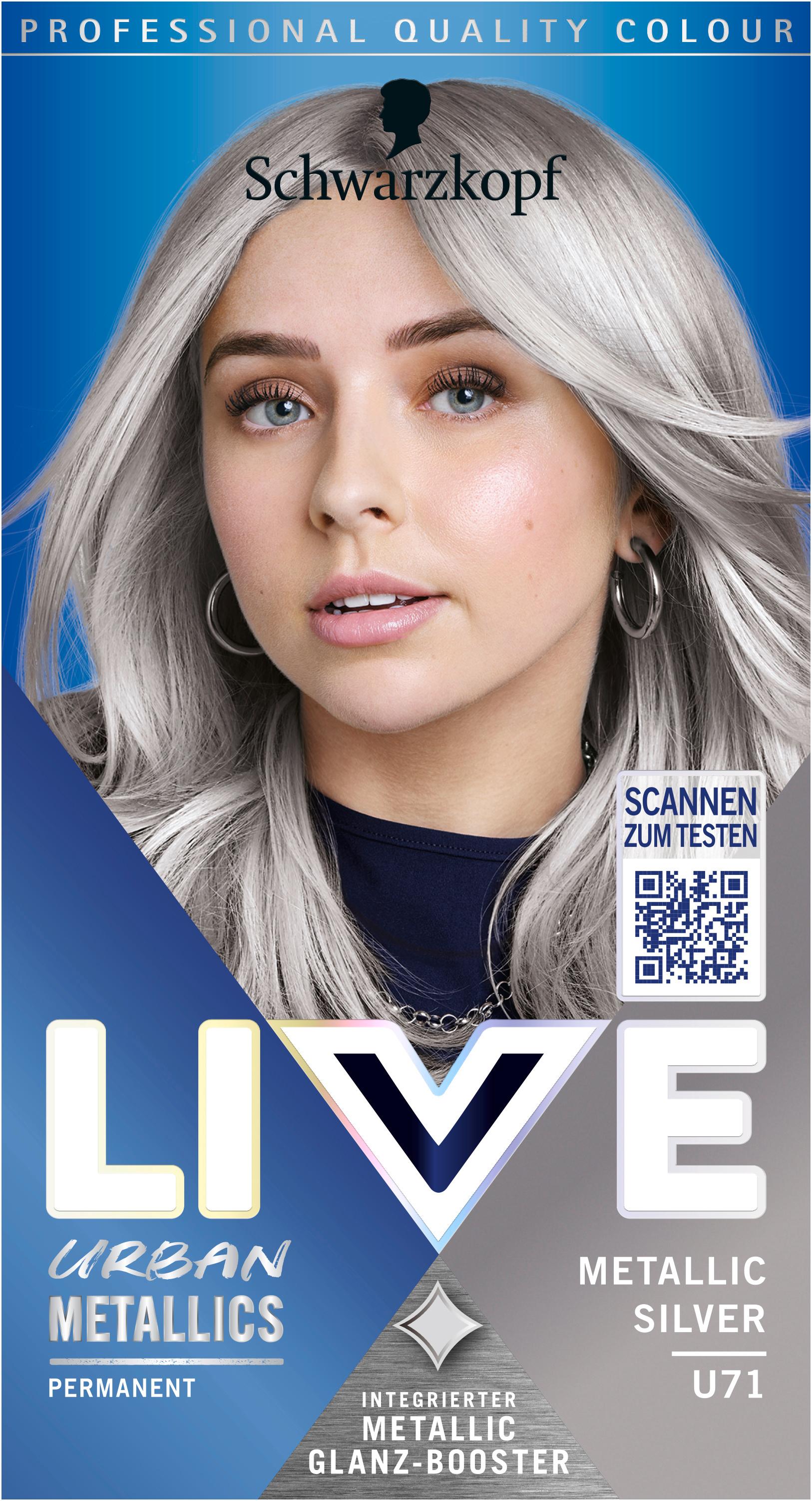 Schwarzkopf LIVE Haarfarbe Urban Metallics