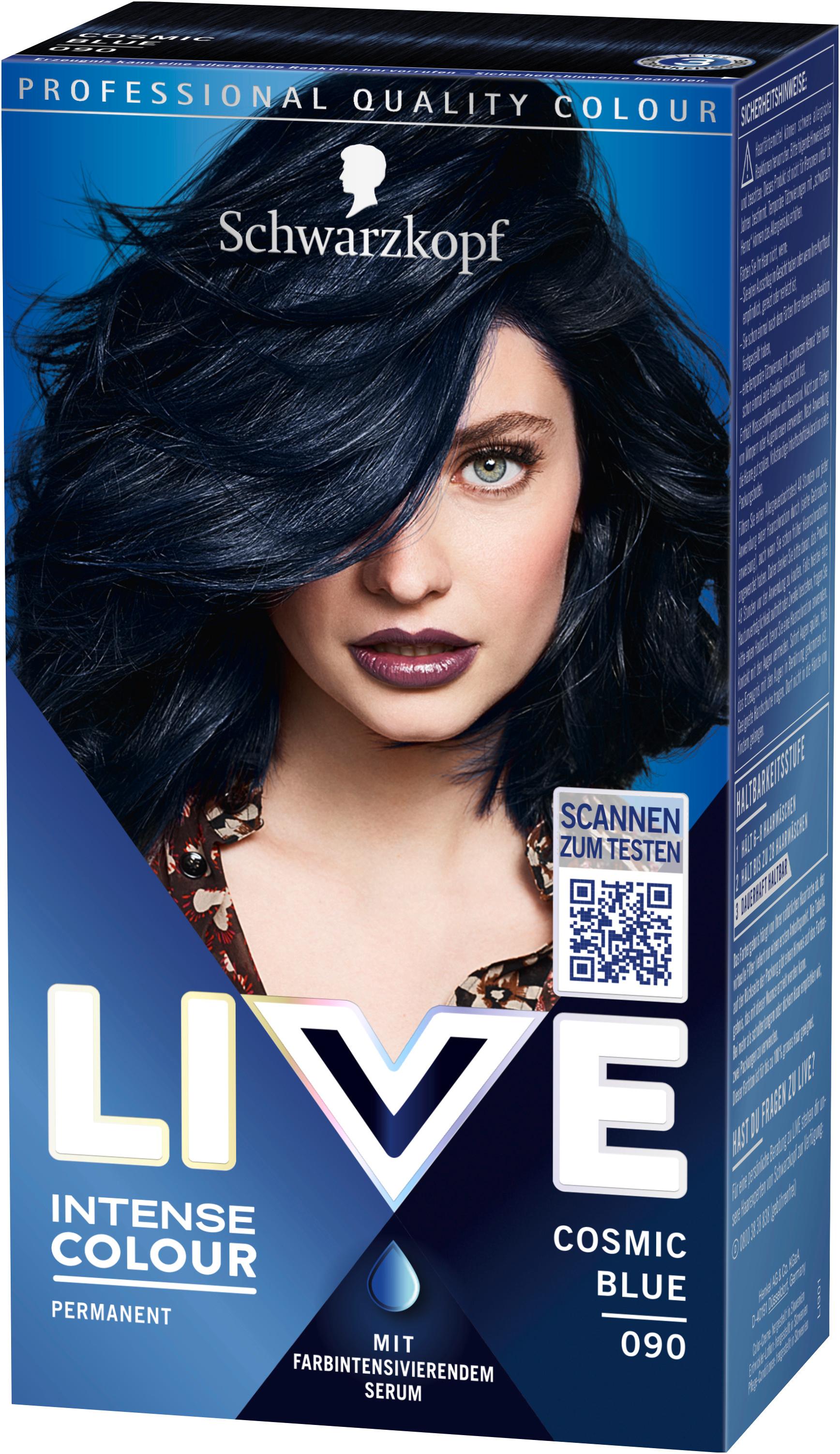 Produktbild Schwarzkopf LIVE Haarfarbe Intens Colour 090 Cosmic Blue 7 von 12