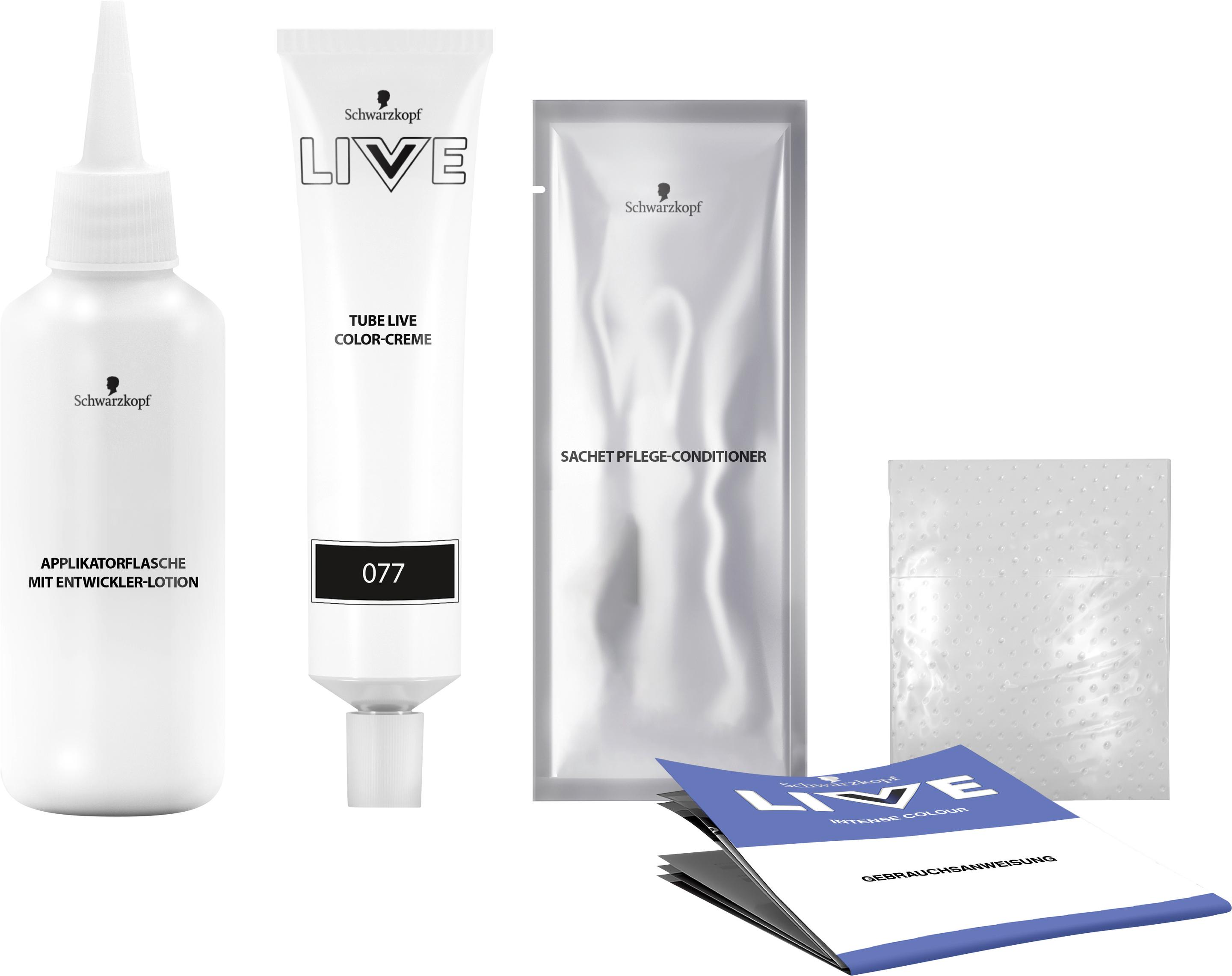 Produktbild Schwarzkopf LIVE Haarfarbe Intens Colour 090 Cosmic Blue 5 von 8