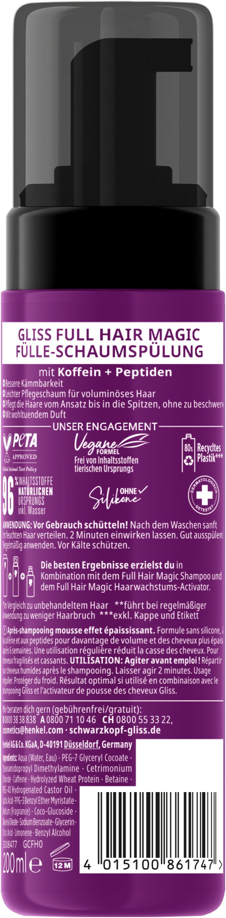 Produktbild GLISS Full Hair Magic Fülle-Schaumspülung 2 von 2