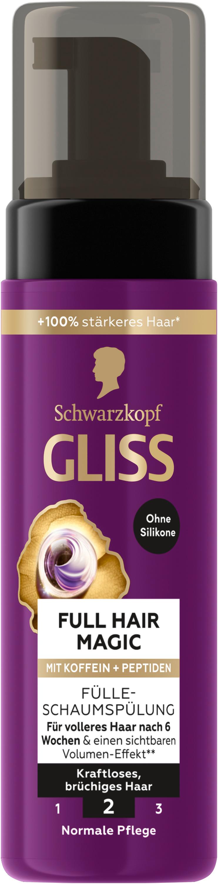 GLISS Full Hair Magic Fülle-Schaumspülung