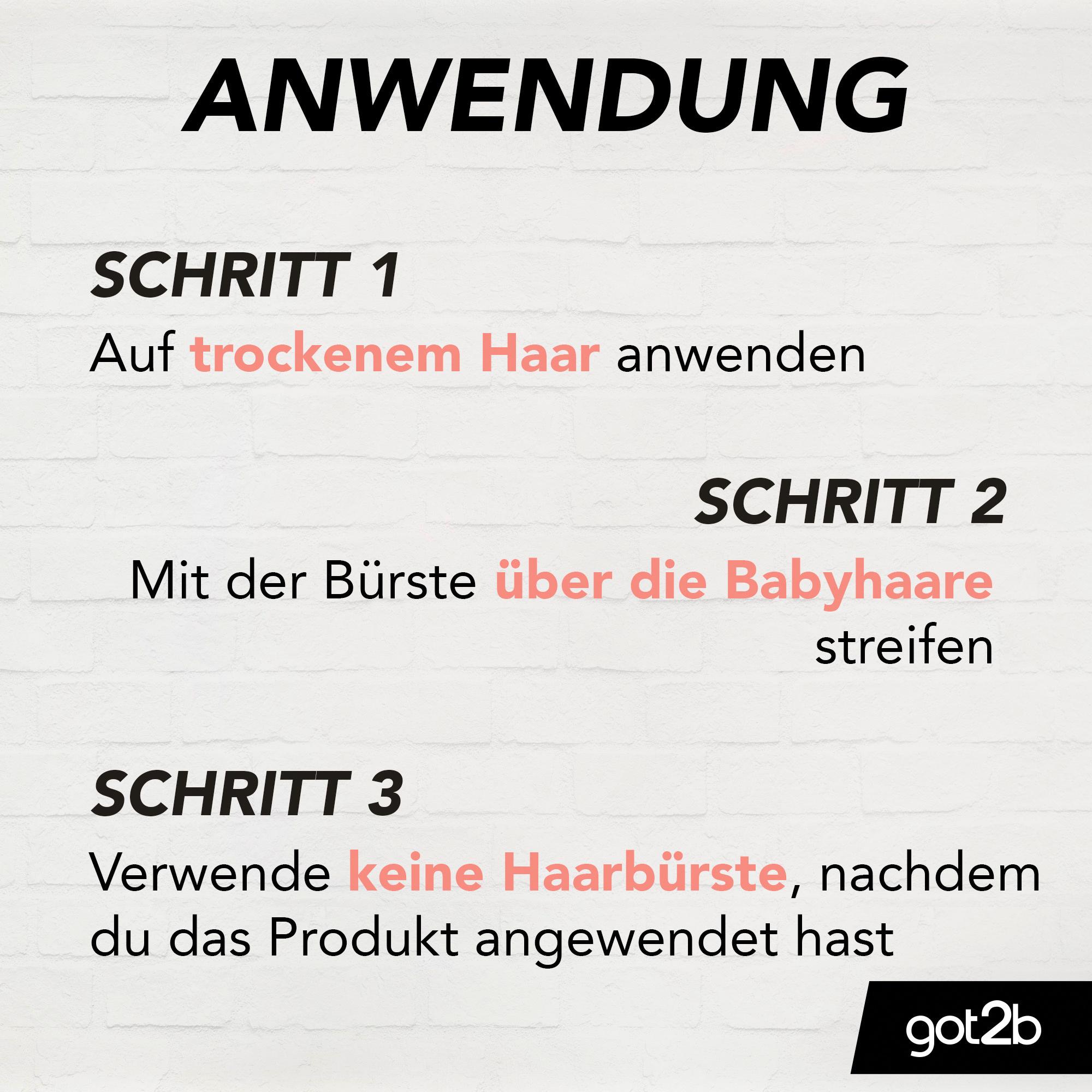 Produktbild GOT2B Babyhaar Bändiger Bye Bye Babyhaar 3 von 10