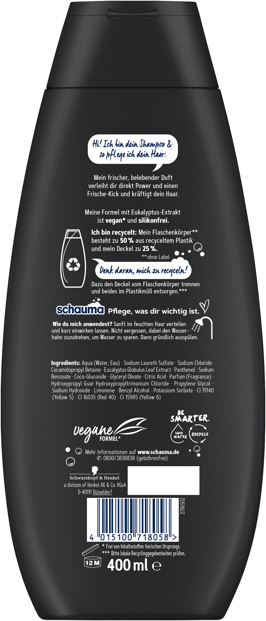 Produktbild SCHAUMA Shampoo Sports Power 400ml 2 von 8