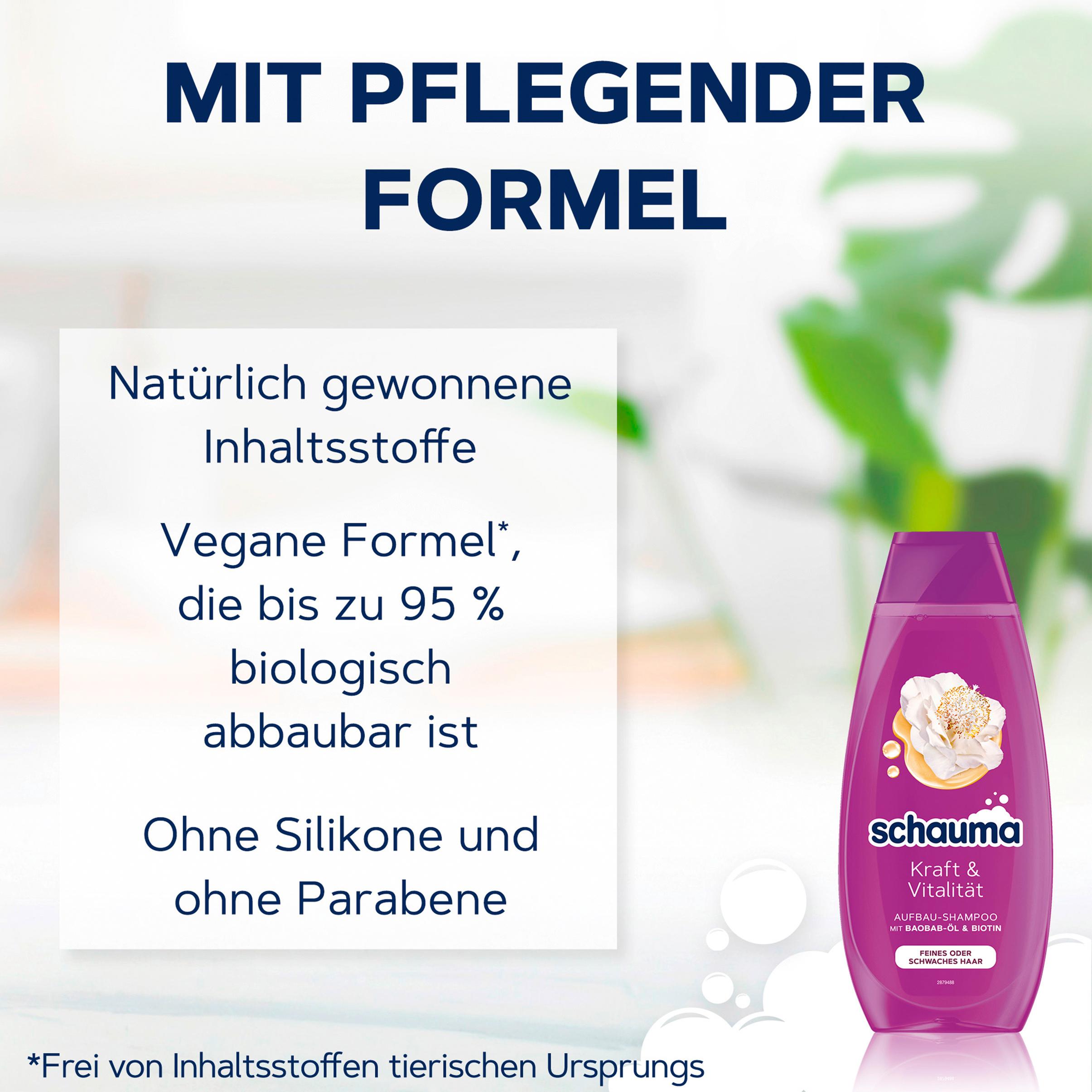 Produktbild Schauma Shampoo Kraft&Vitalität 3 von 7