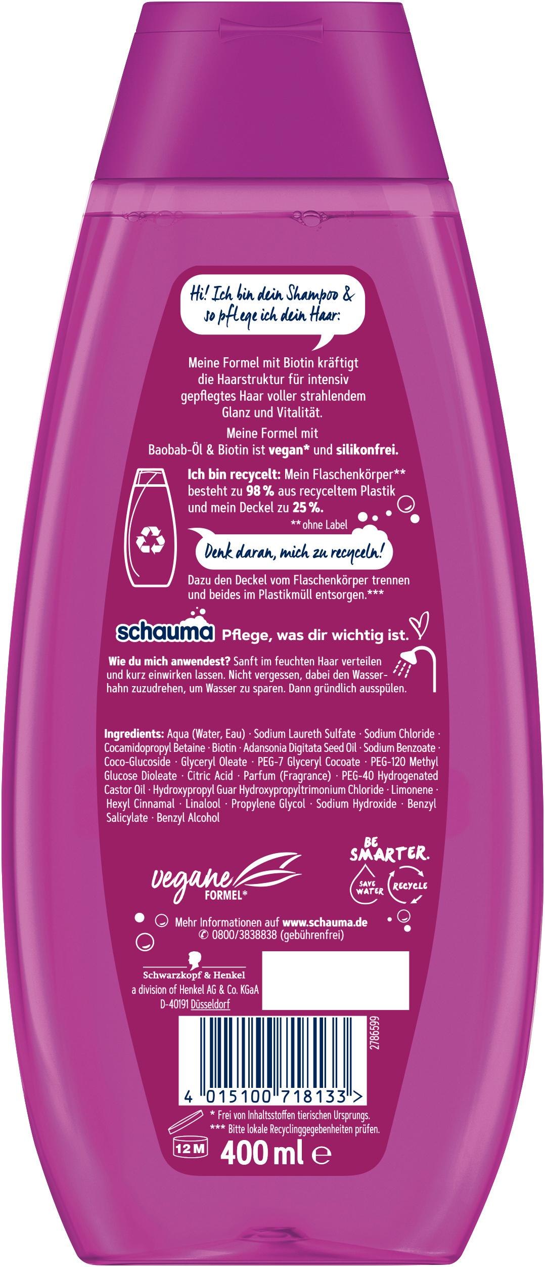 Produktbild Schauma Shampoo Kraft&Vitalität 2 von 7