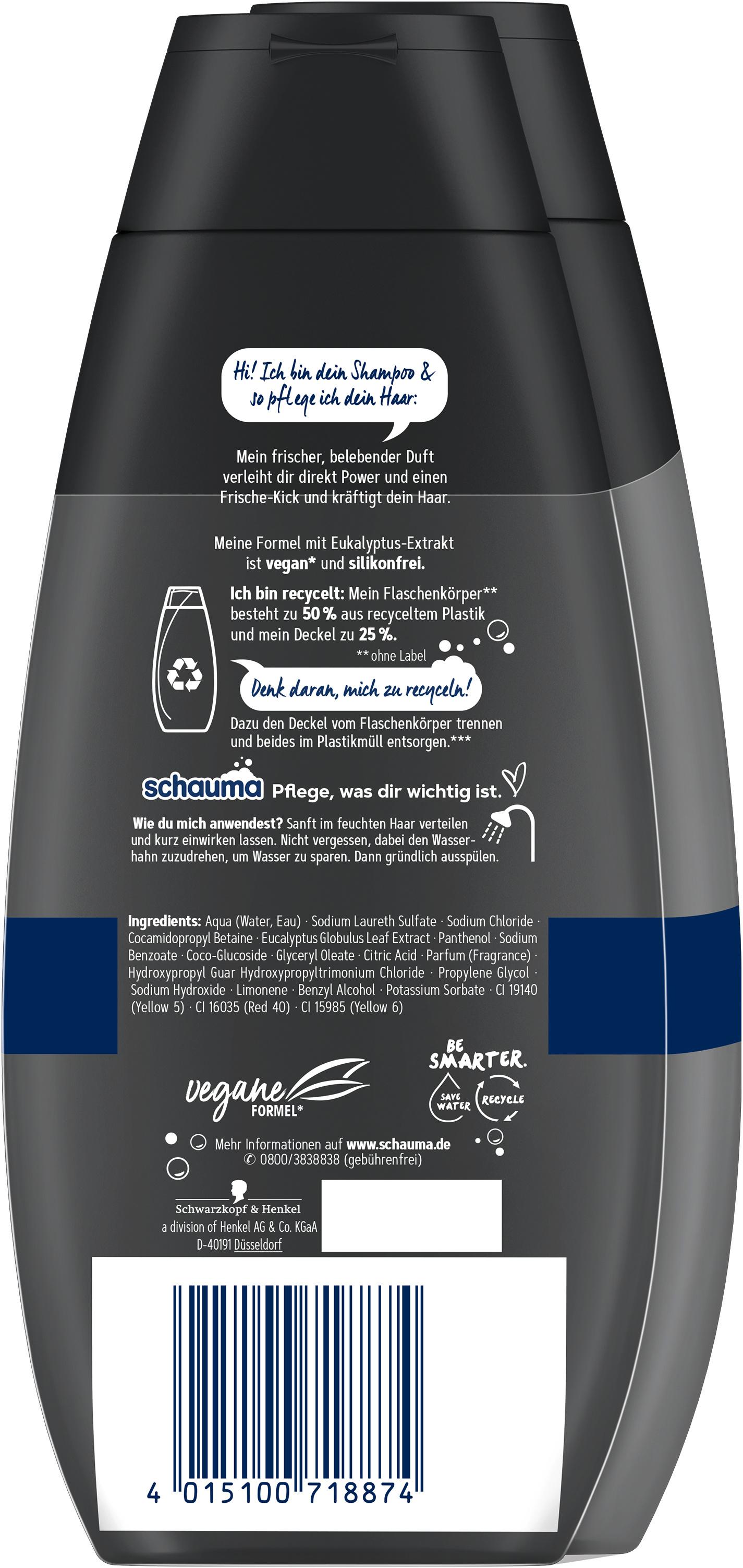 Produktbild schauma Sports Power Frische-Shampoo mit Eukalyptus 2 von 2