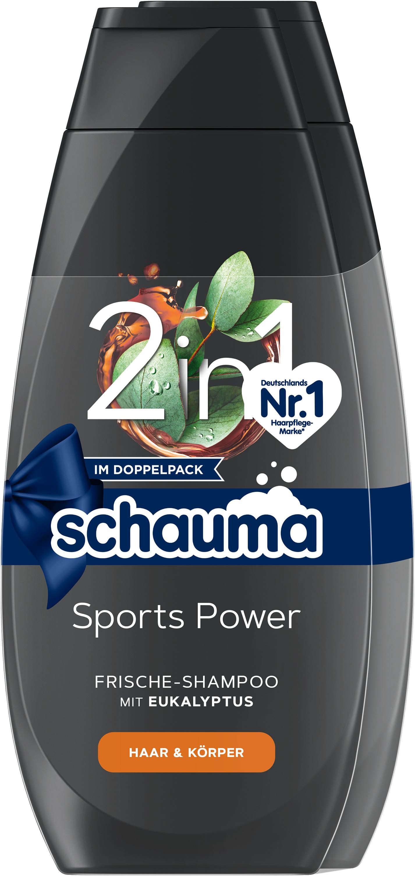 schauma Sports Power Frische-Shampoo mit Eukalyptus