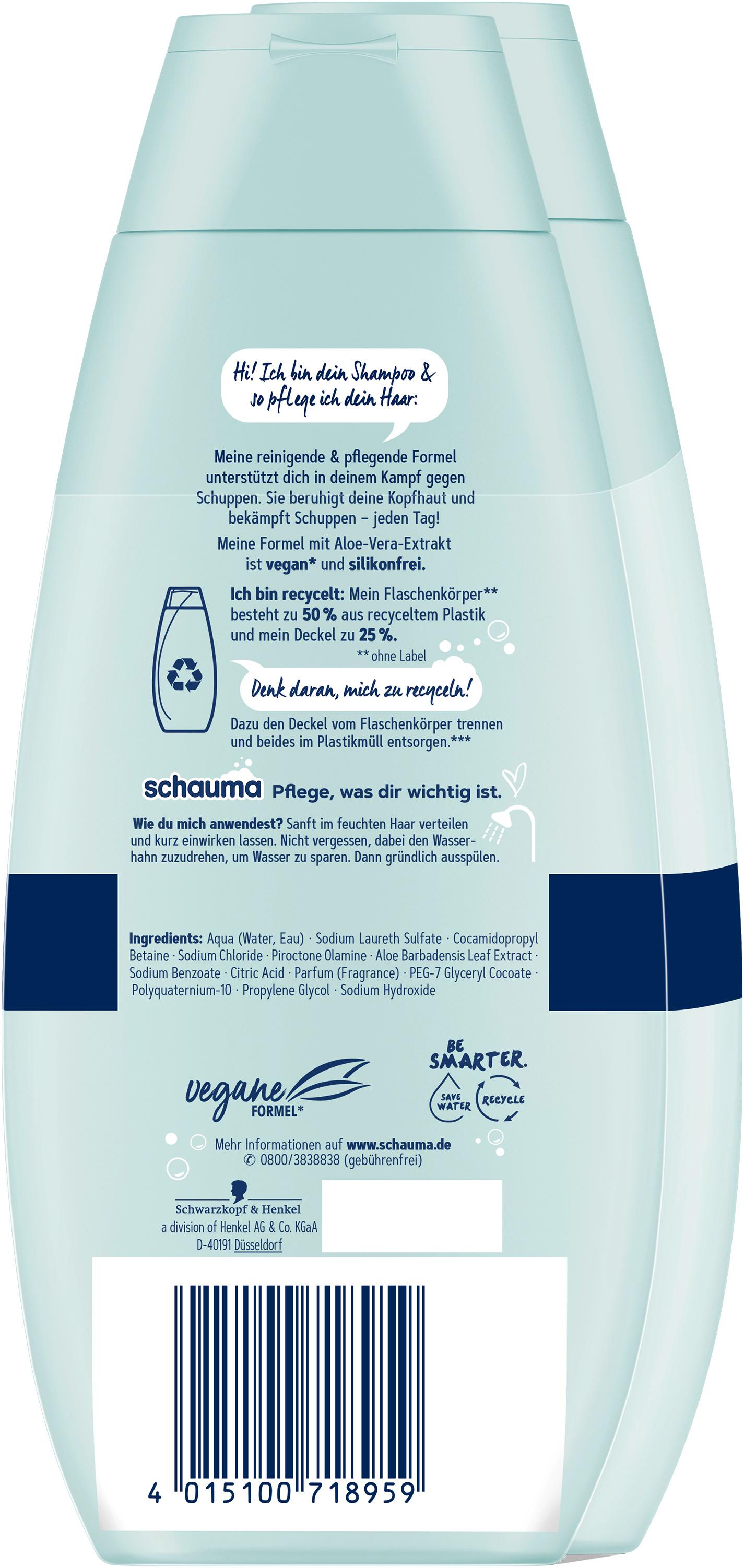 Produktbild SCHAUMA Shampoo Anti-Schuppen Classic 2x400ml 2 von 3