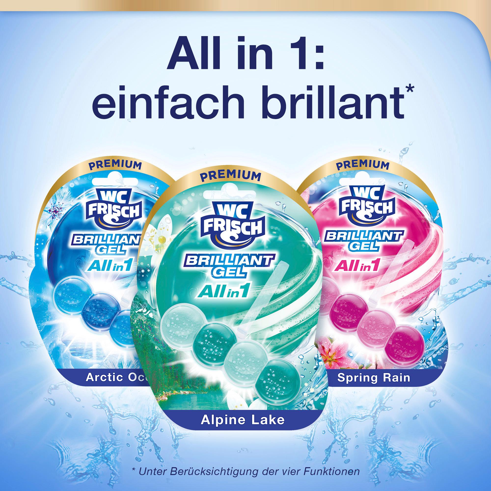 Produktbild WC Frisch Brillance Gel All in 1 Alpine Lake 7 von 10