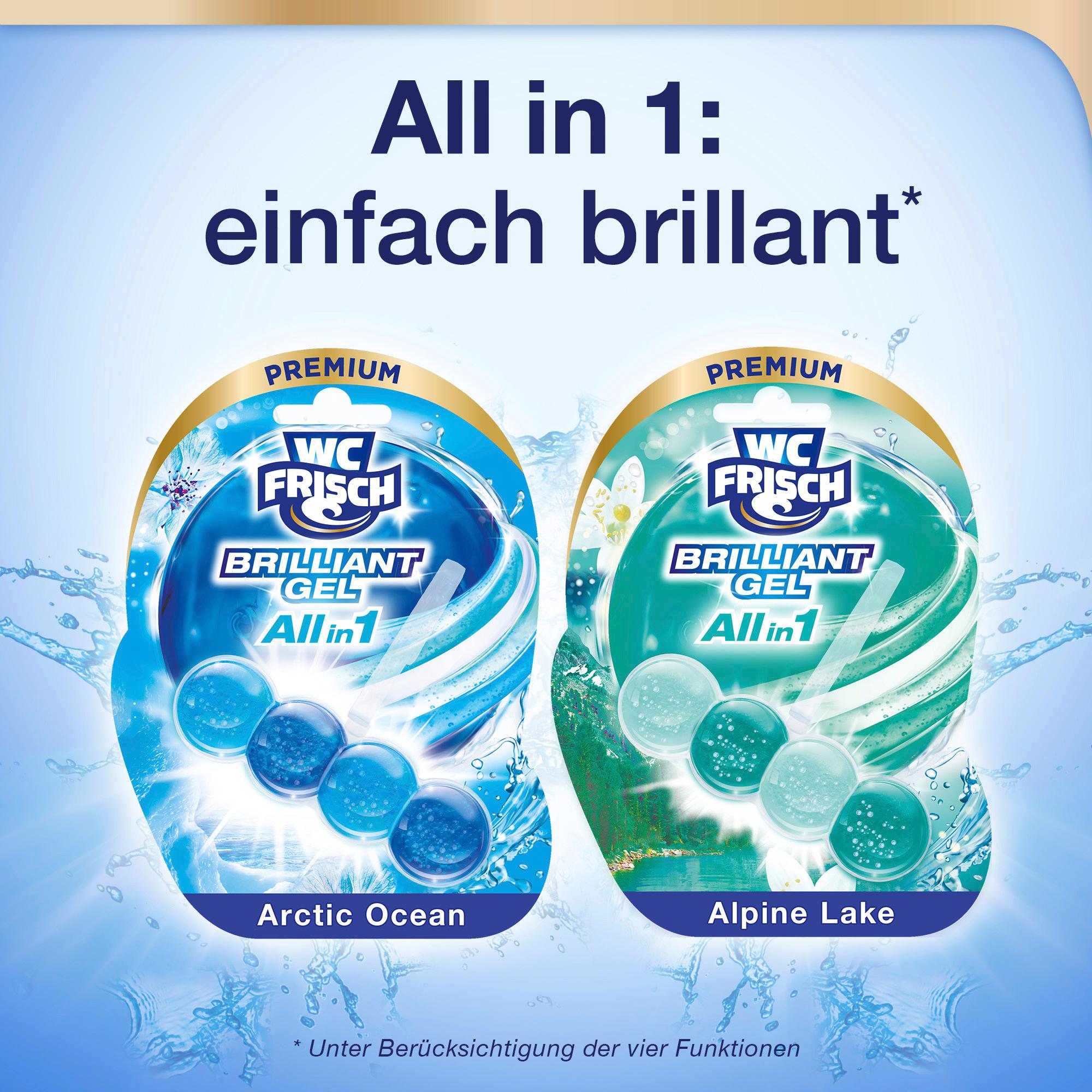 Produktbild WC Frisch Brillance Gel All in 1 Alpine Lake 3 von 10