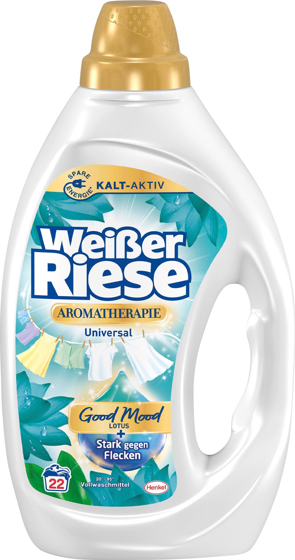 Weißer Riese Universal Gel Aromatherapie Floral Sensation Lotus Vollwaschmittel