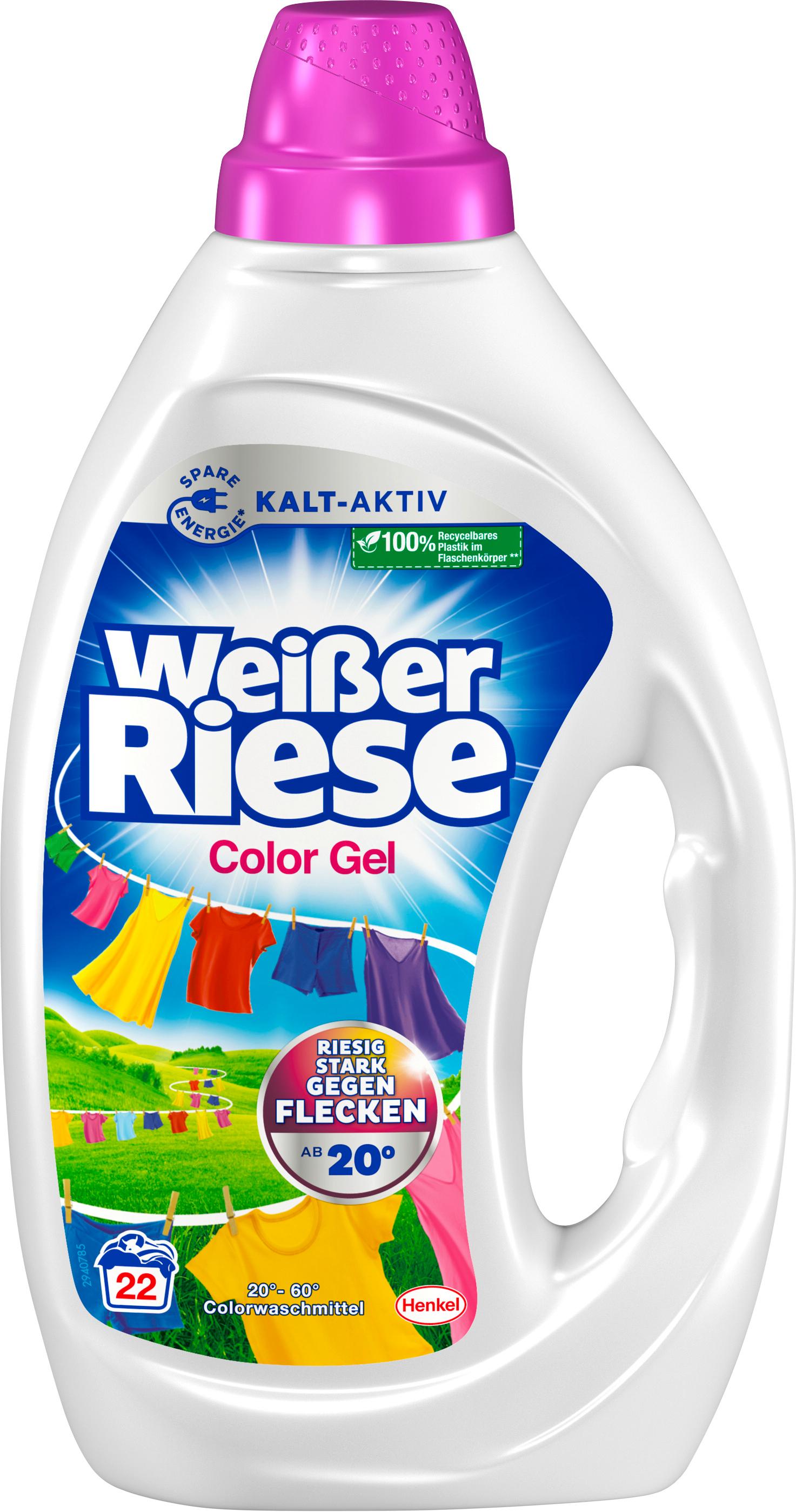 Weißer Riese Colorwaschmittel Color Gel