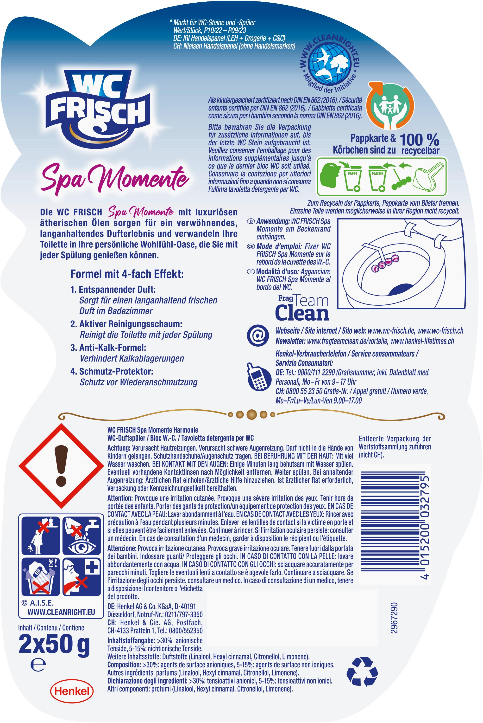 Produktbild WC Frisch Spa Momente Harmonie 2 von 2