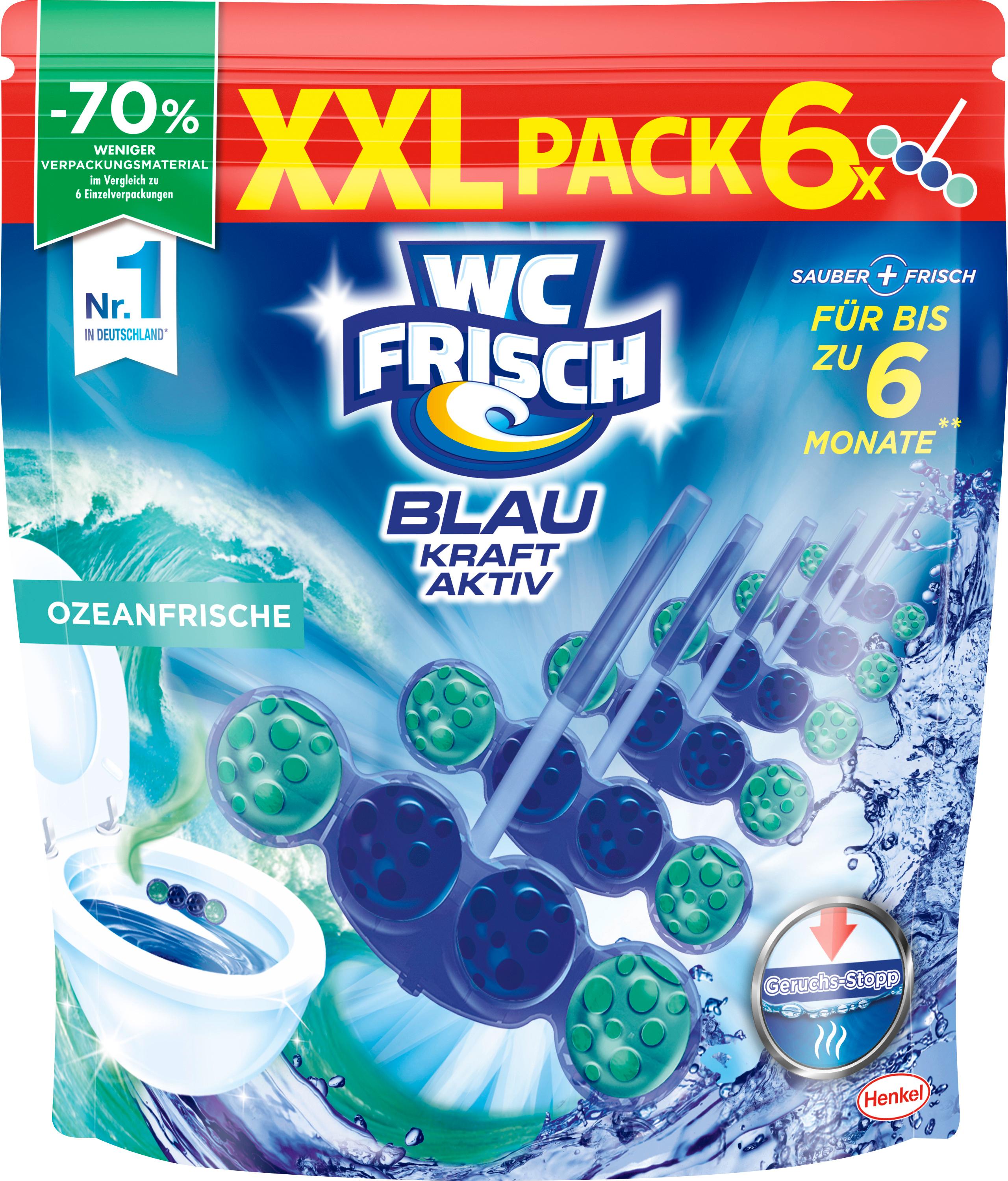 WC FRISCH Kraft Aktiv Blauspüler Ozeanfrische