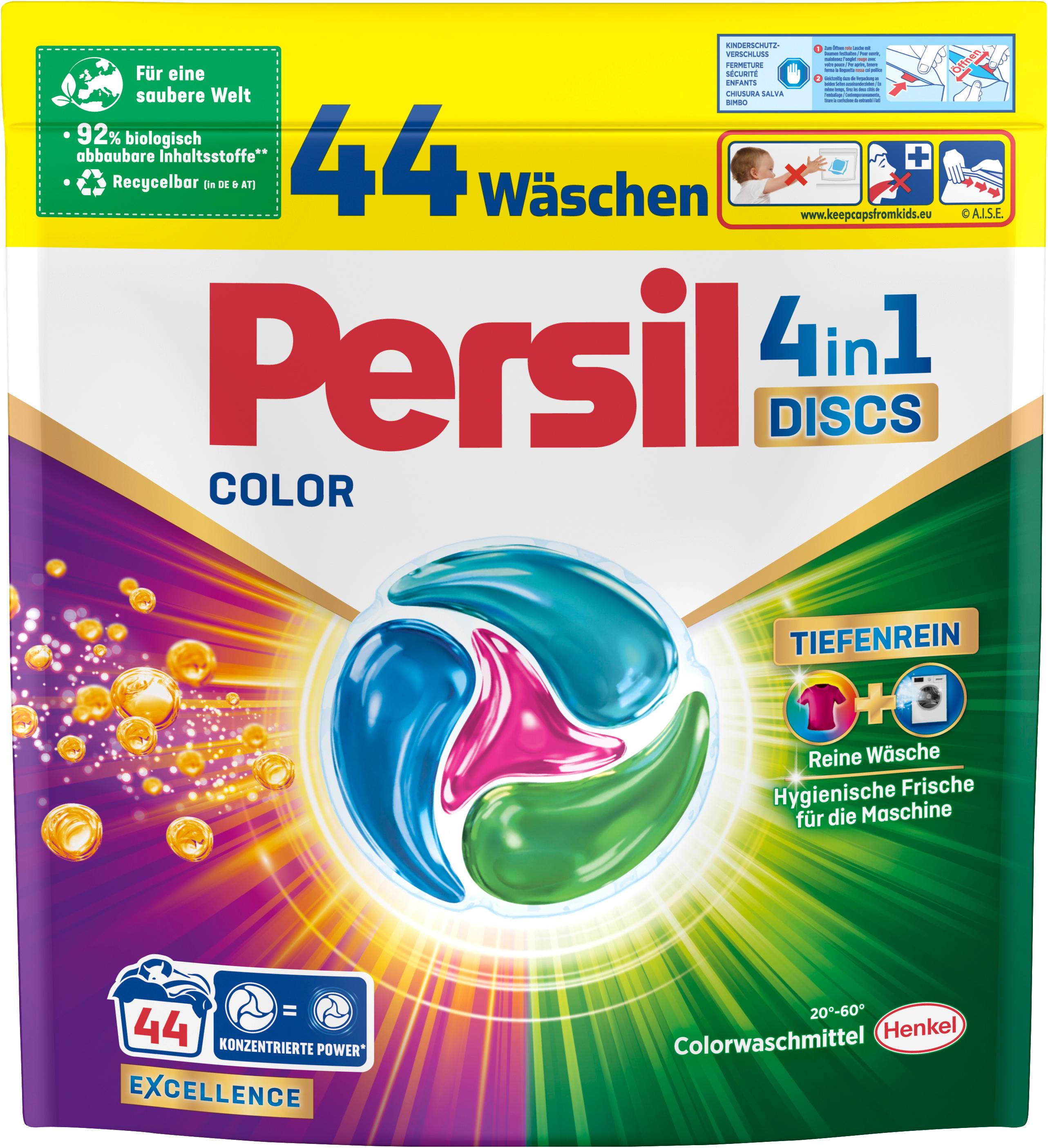 Persil 4in1 DISCS Color Excellence 44WL Colorwaschmittel