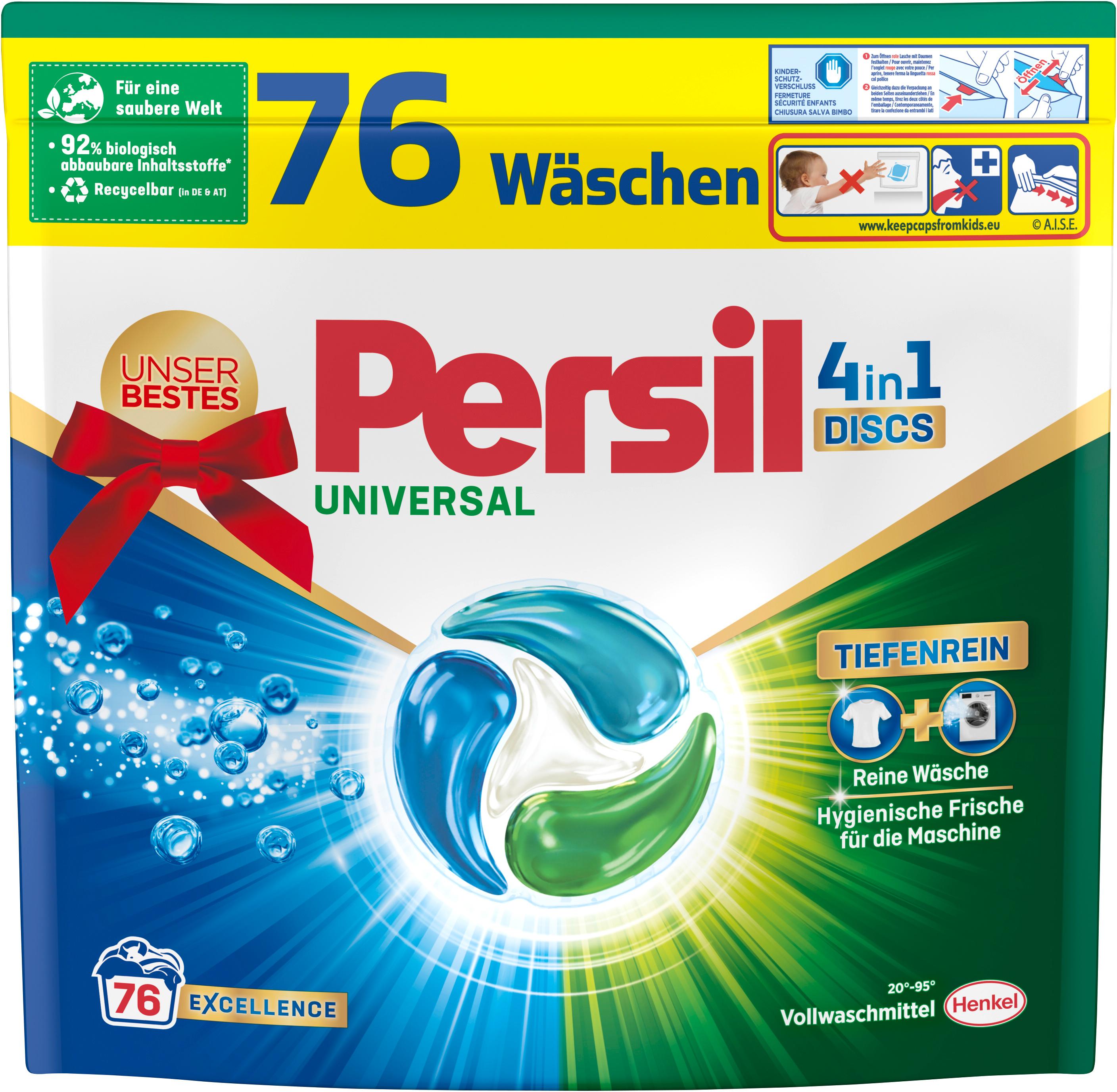 Persil 4in1 DISCS Universalwaschmittel Excellence 76WL 1,292kg