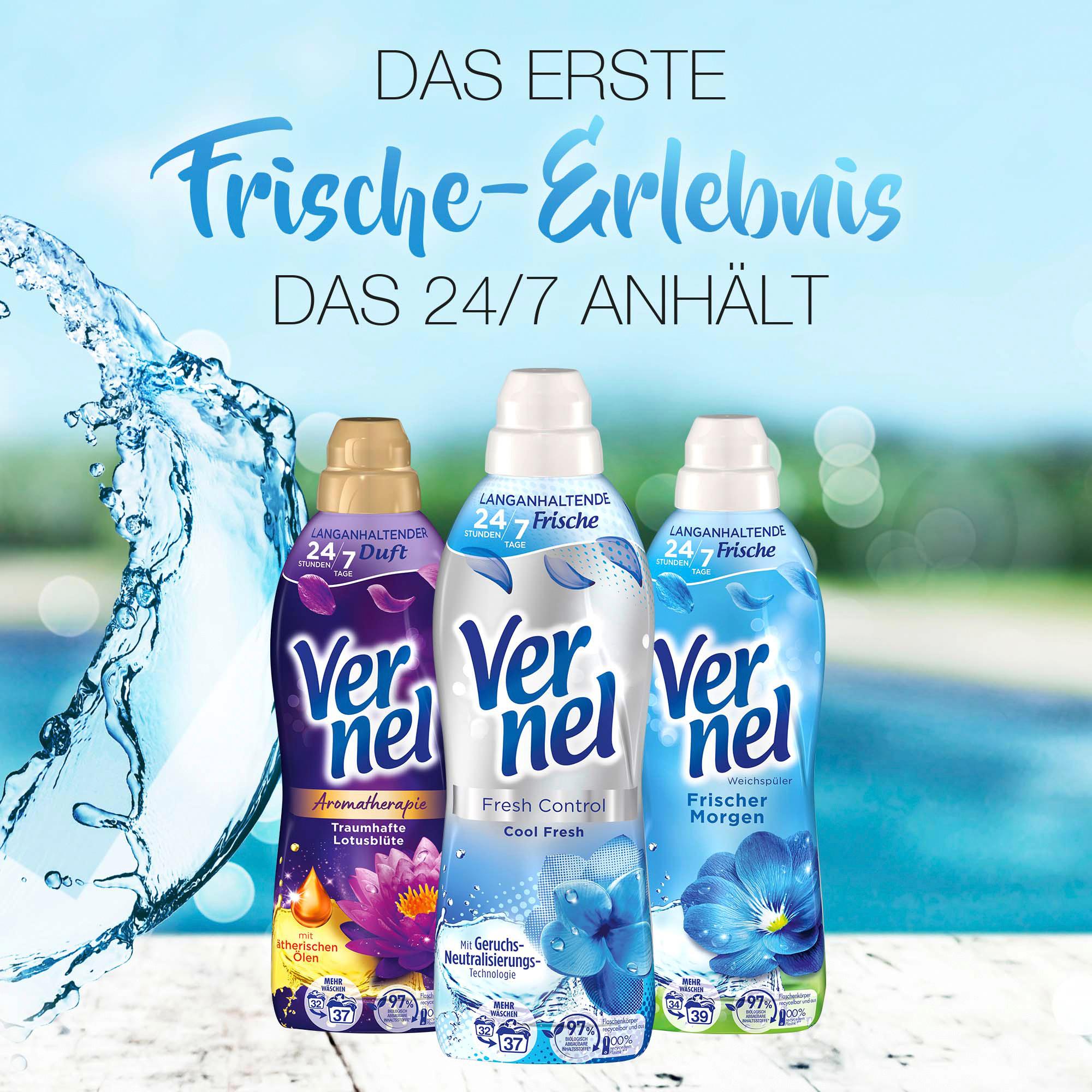 Produktbild Vernel Weichspüler Fresh Control Cool Fresh 37 WL 5 von 6