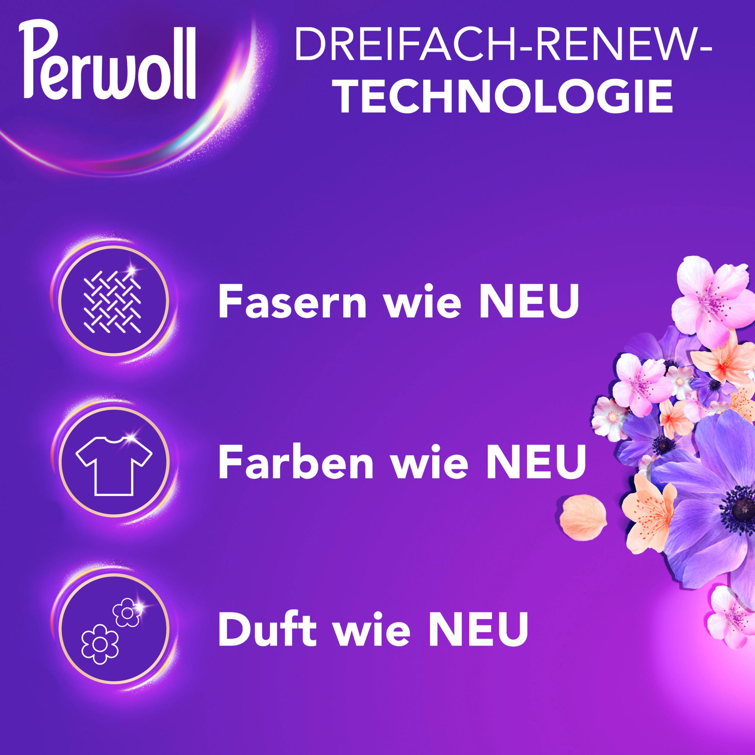 Produktbild Perwoll Renew Black Waschmittel Blütenmeer 5 von 7