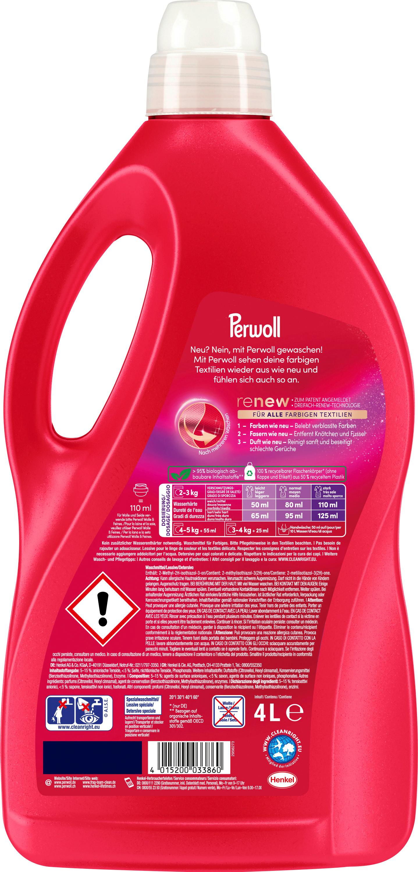 Produktbild Perwoll Renew Color Waschmittel 2 von 7