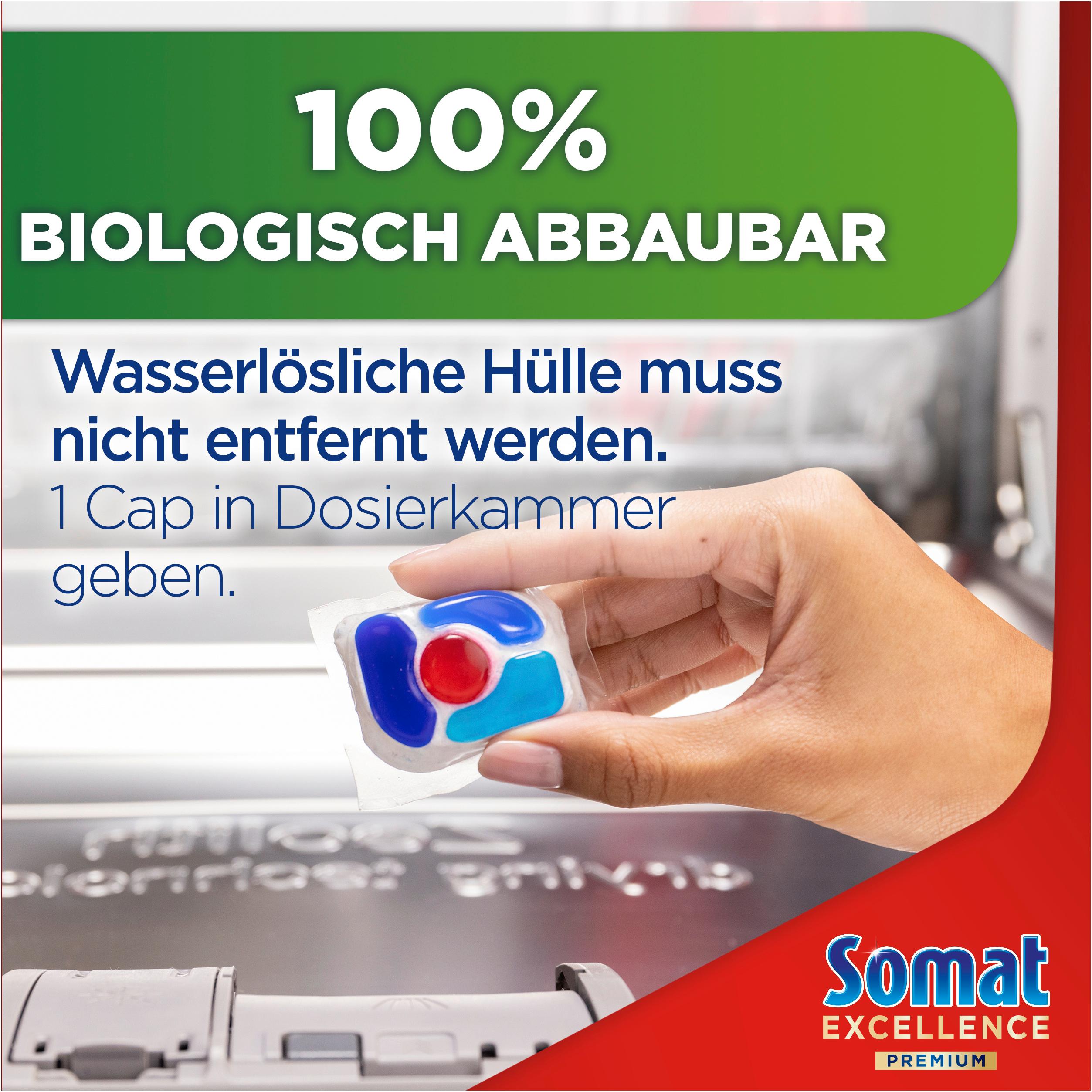 Produktbild Somat Excellence Premium 5in1 Caps Spar Pack 7 von 9