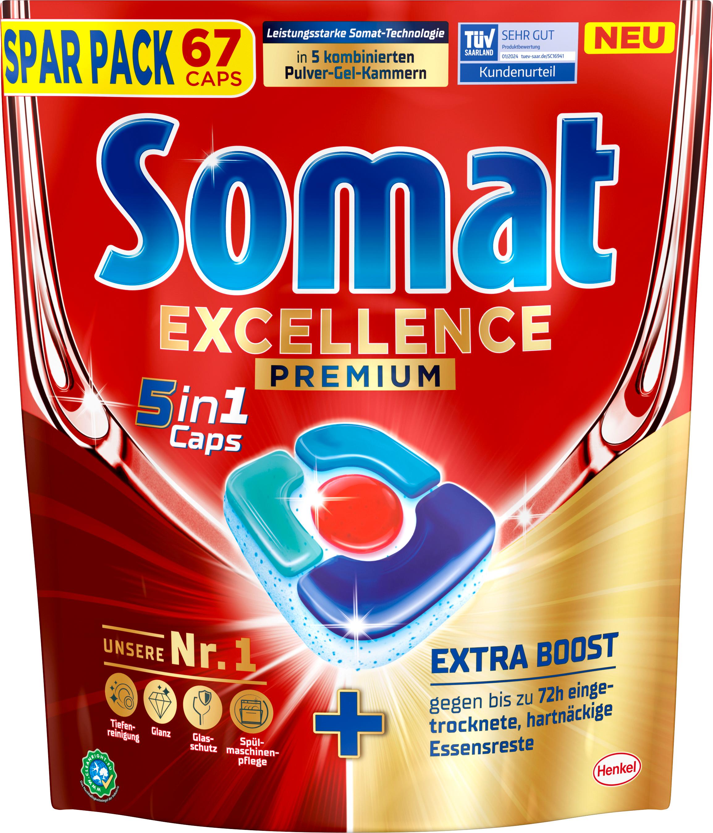 Somat Excellence Premium 5in1 Caps Spar Pack