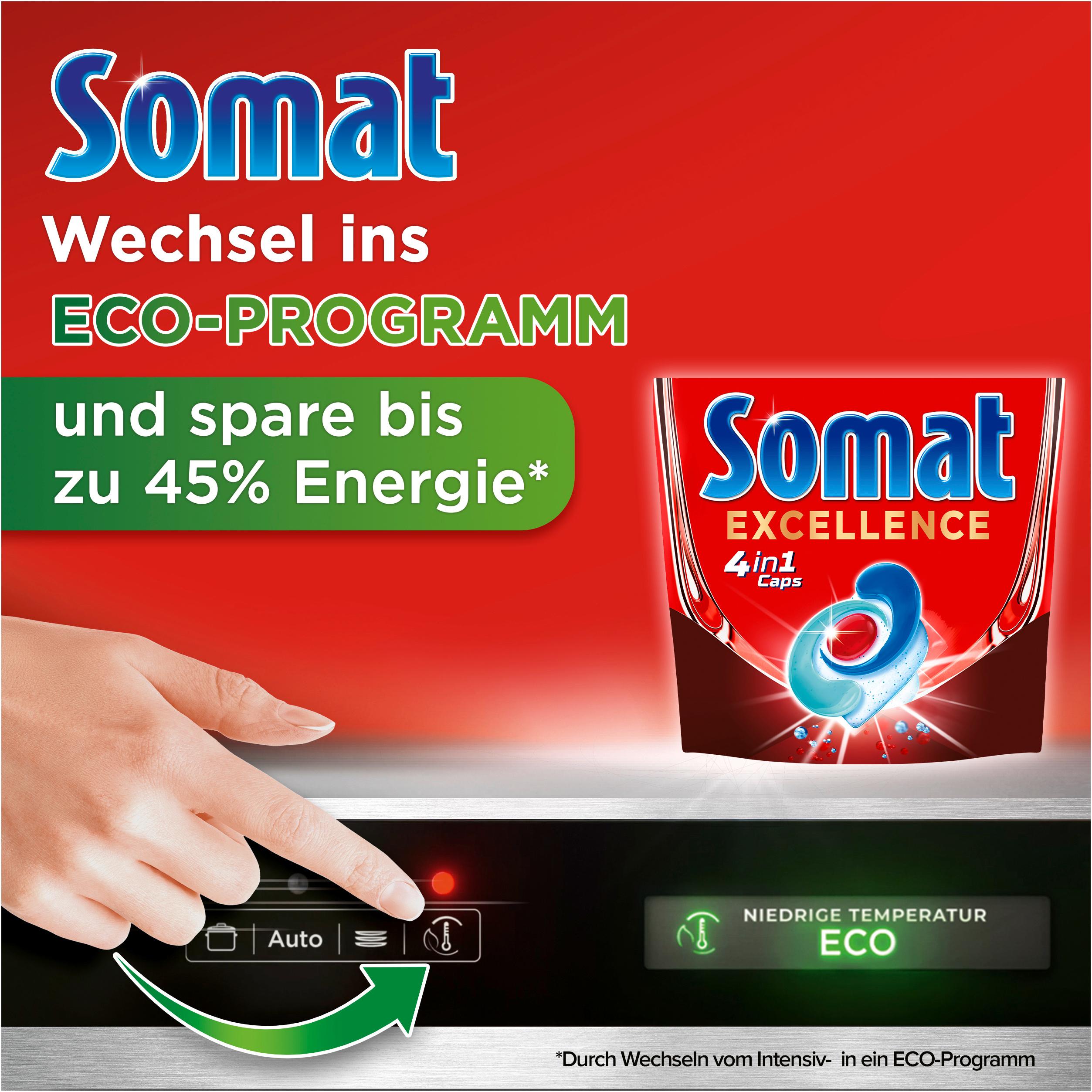 Produktbild Somat Exellence Spülmaschinentabs 4in1 Caps 4 von 8