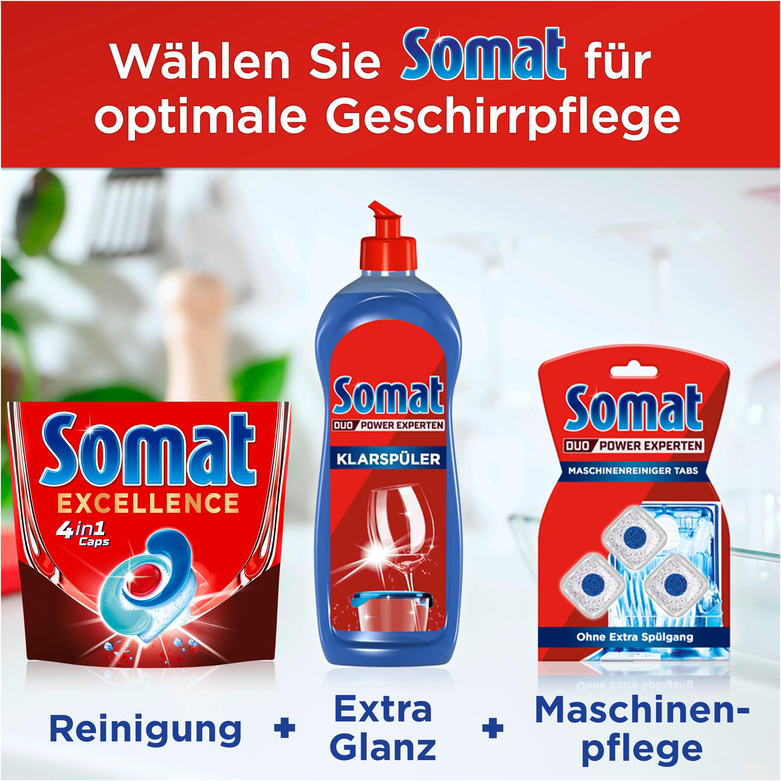Produktbild Somat Exellence Spülmaschinentabs 4in1 Caps 6 von 8