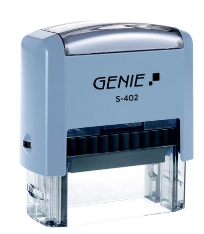 GENIE Stempel zum Selbstgestalten 4 Zeilen