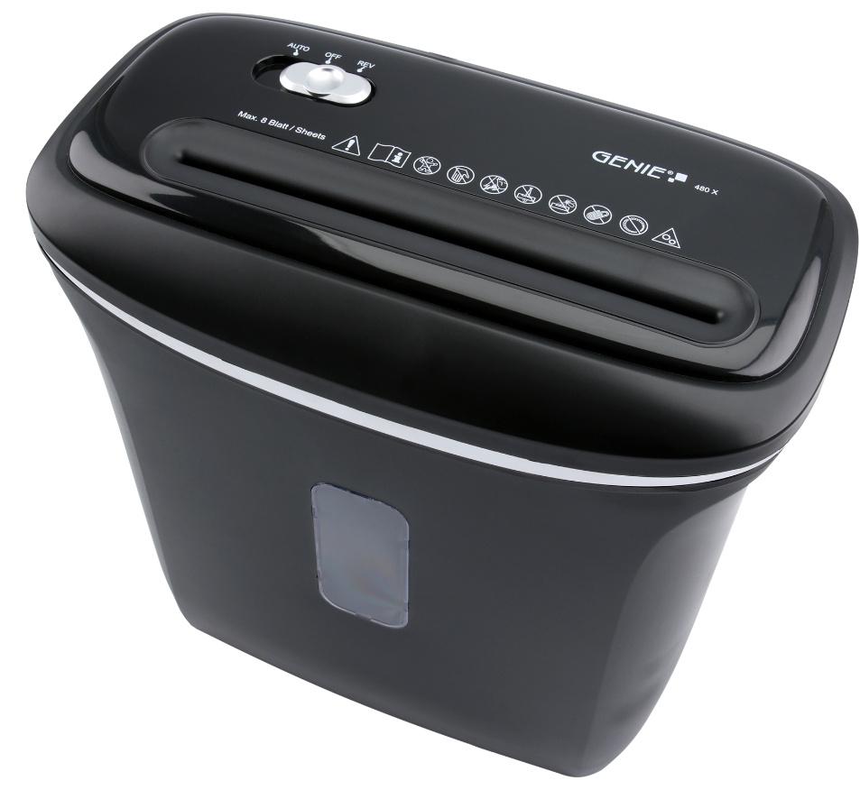 GENIE Aktenvernichter 480X mit Partikelschnitt