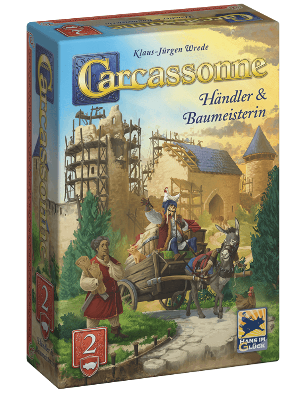 Hans im Glück - Carcassonne Händler & Baumeisterin (Erw. 2) 
