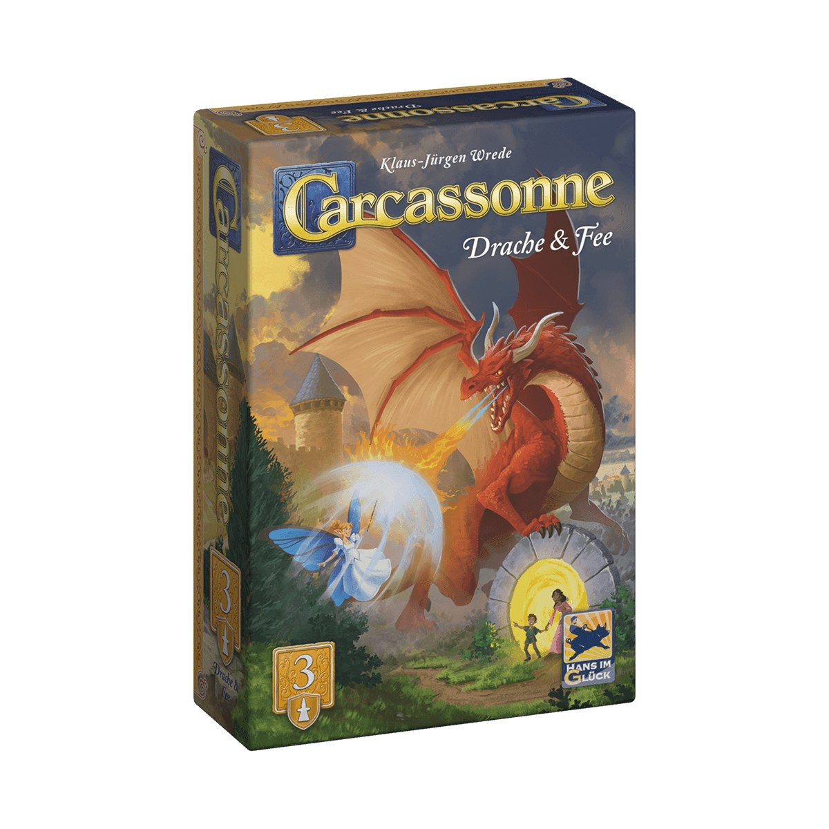 Hans im Glück - Carcassonne Drache & Fee (Erw. 3)