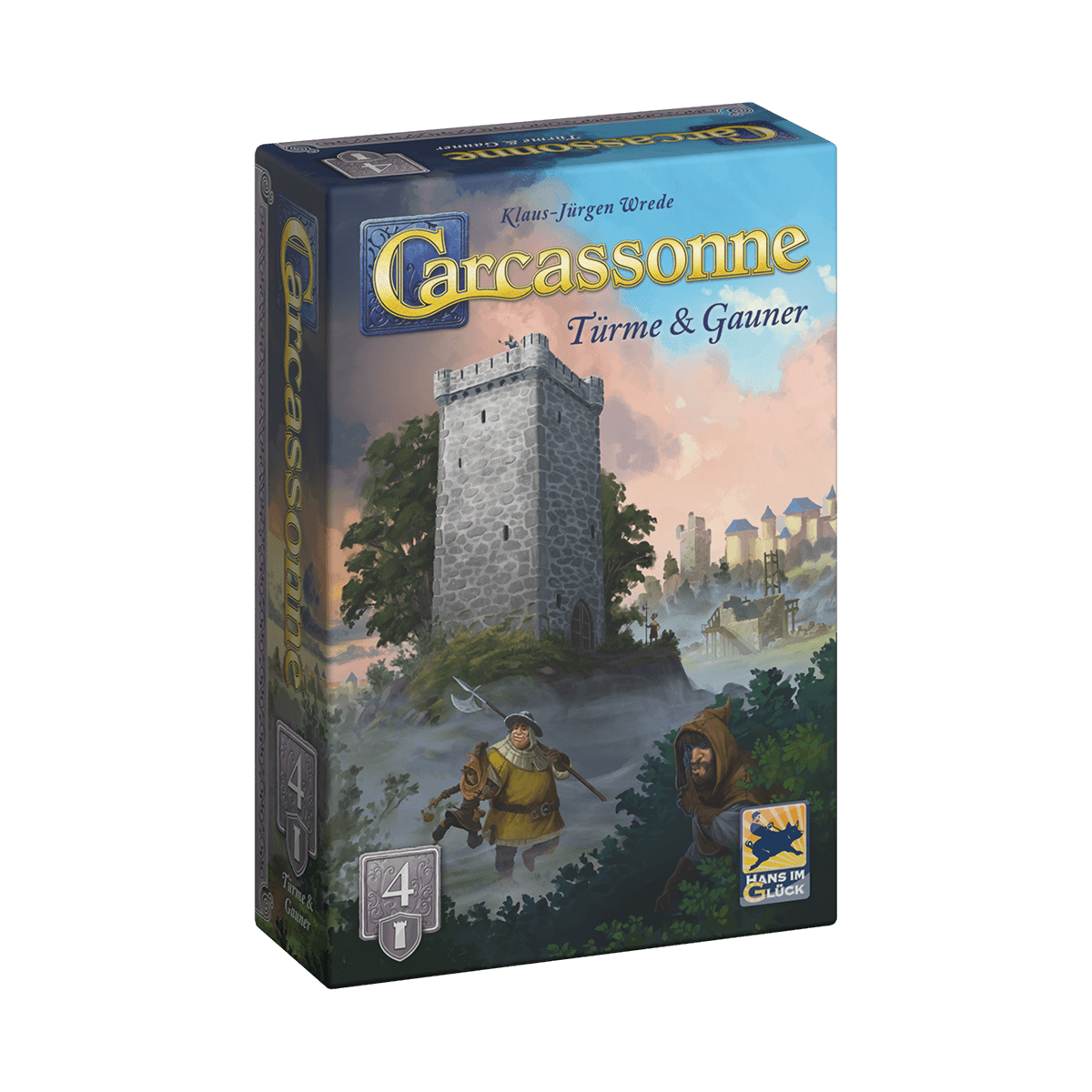 Hans im Glück - Carcassonne Türme & Gauner (Erw. 4)
