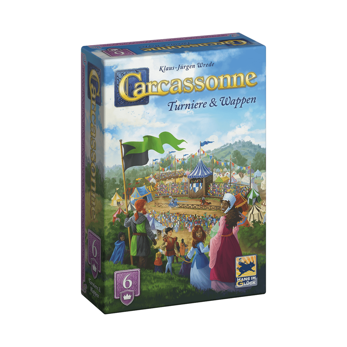 Hans im Glück - Carcassonne Turniere & Wappen (Erw. 6)