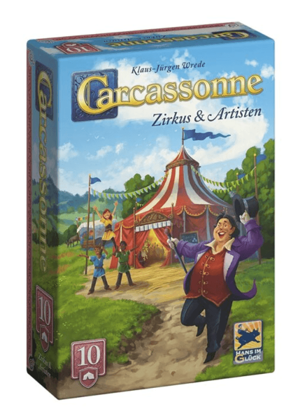 Hans im Glück - Carcassonne Zirkus & Artisten (Erw. 10) 